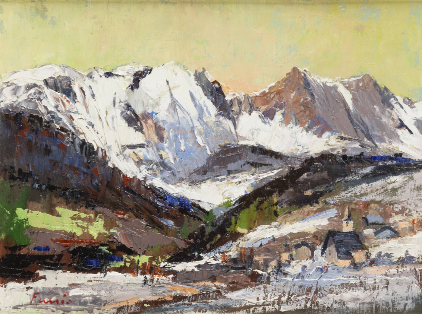 CLAUDIO FASSIO - 'Disegno a Royeres (Oulx)', 2014