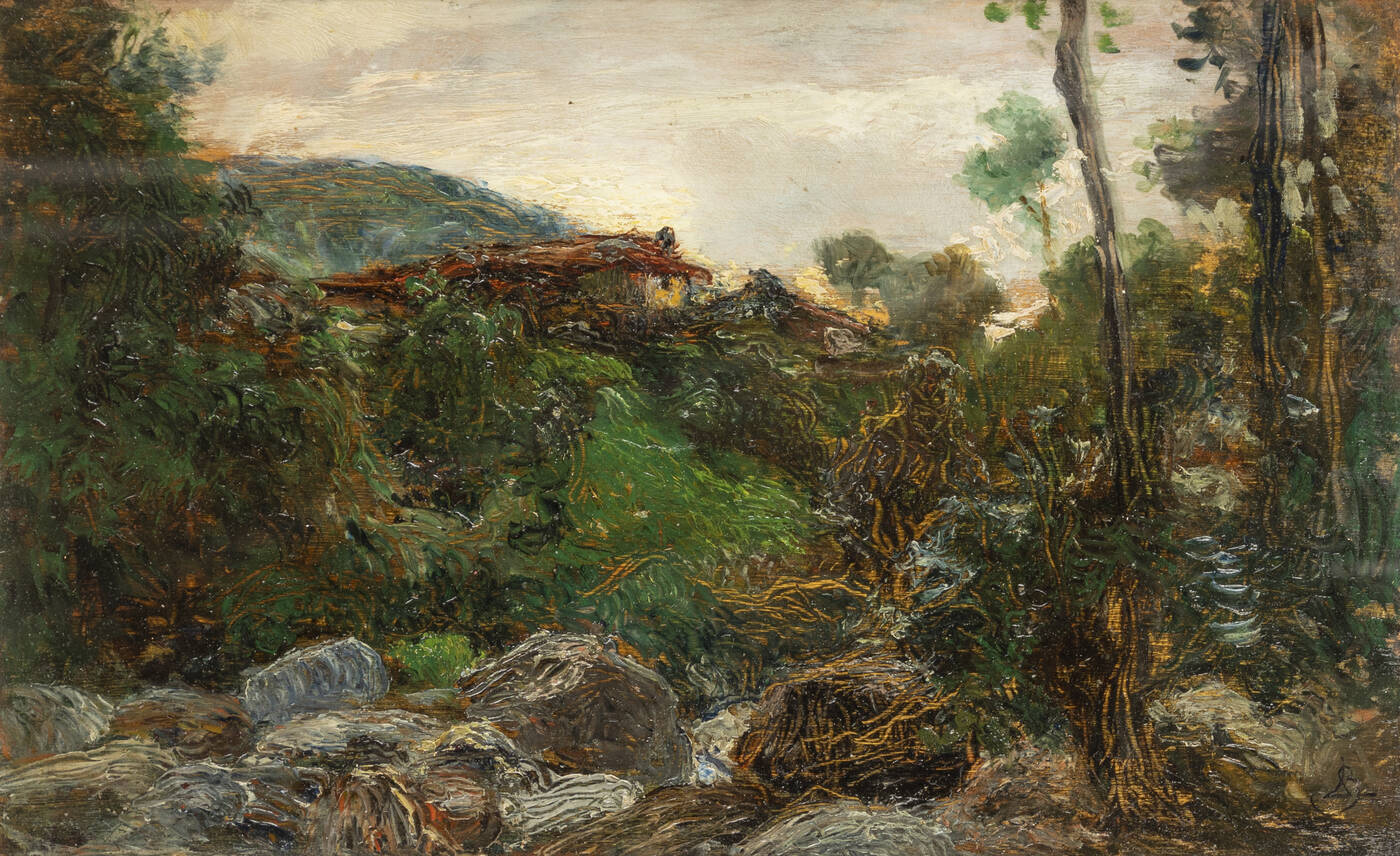 LEONARDO BISTOLFI - 'Paesaggio'
