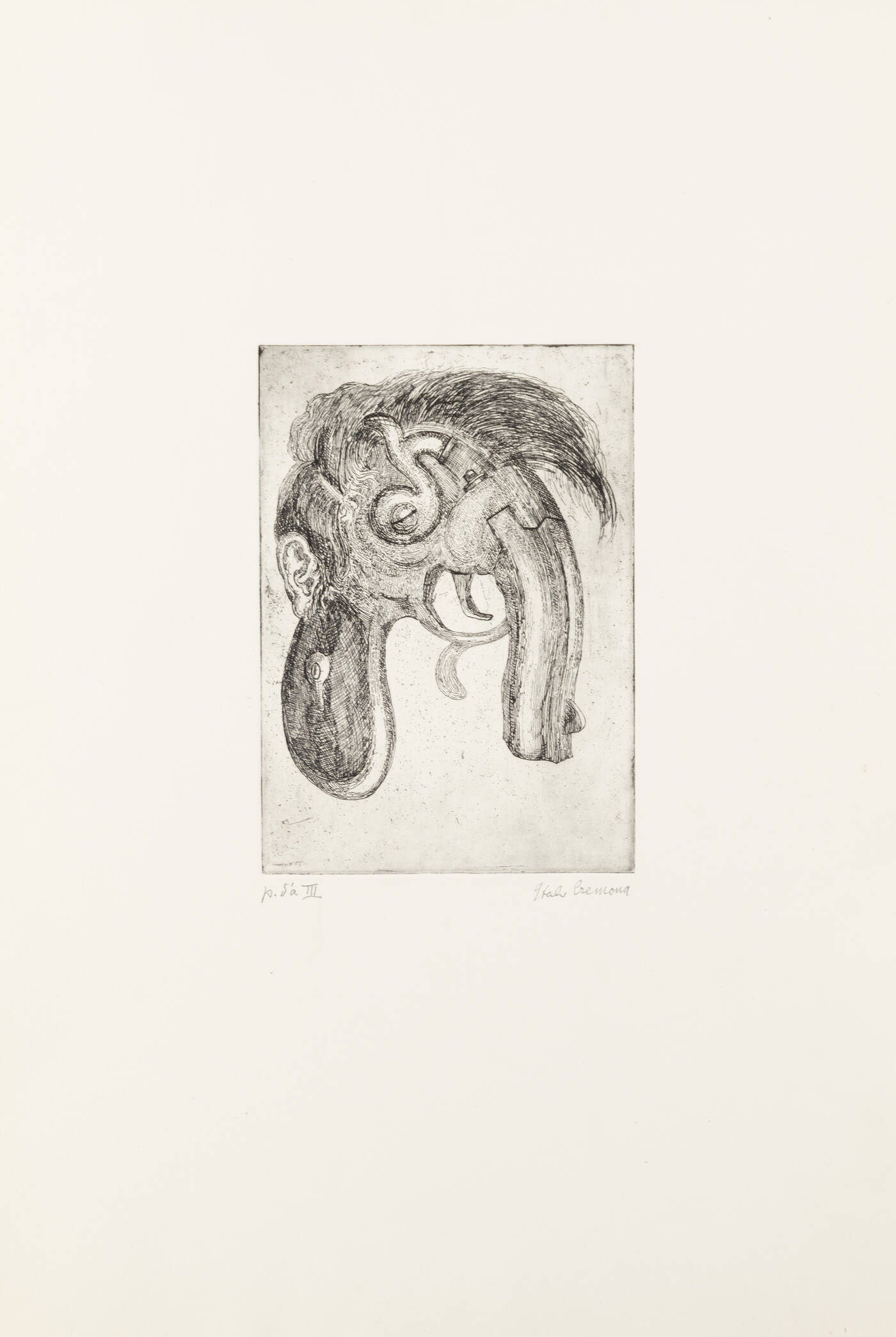 ITALO CREMONA - 'Personaggio I', 1970