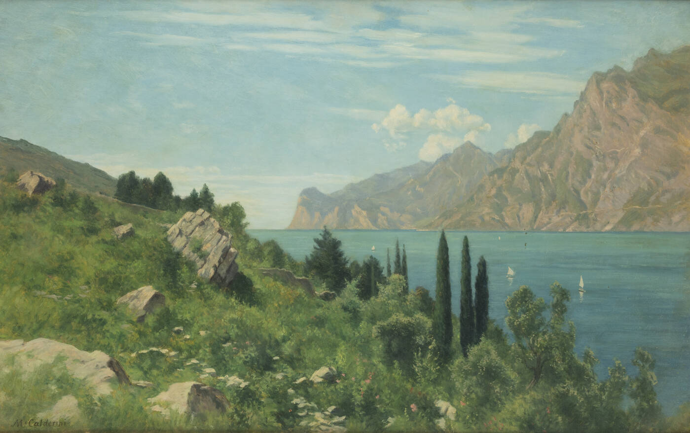 MARCO CALDERINI - 'Rive di Torbole al Benaco'