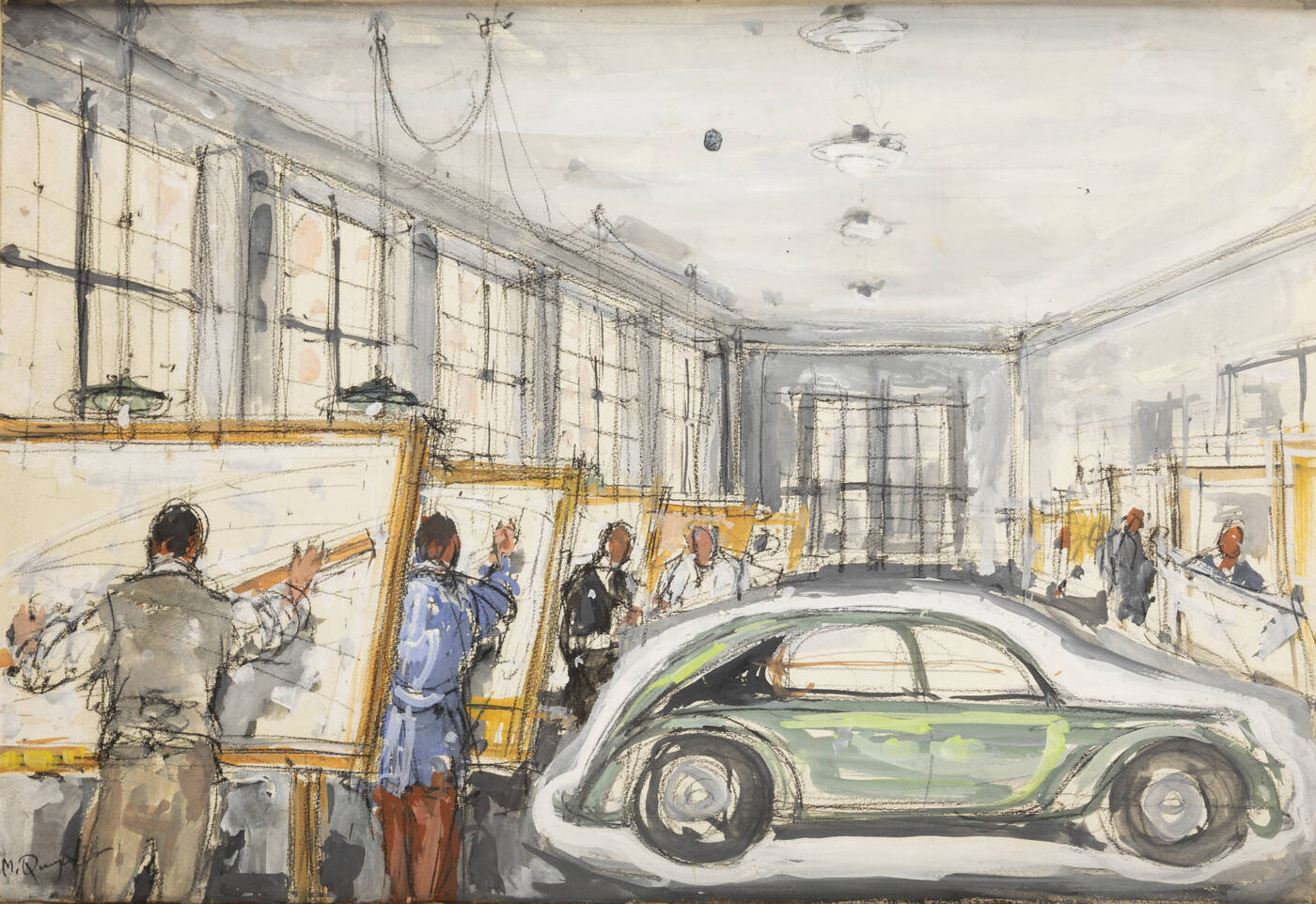 MASSIMO QUAGLINO - 'Lancia, reparto progettazione'