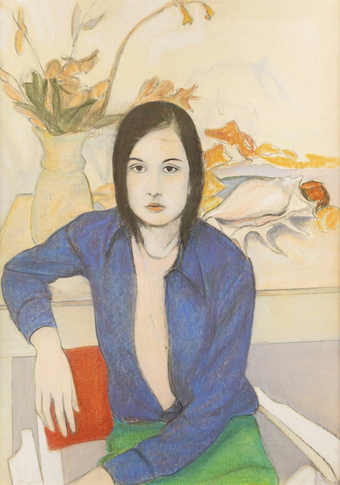 FRANCESCO MENZIO - 'Ritratto femminile'