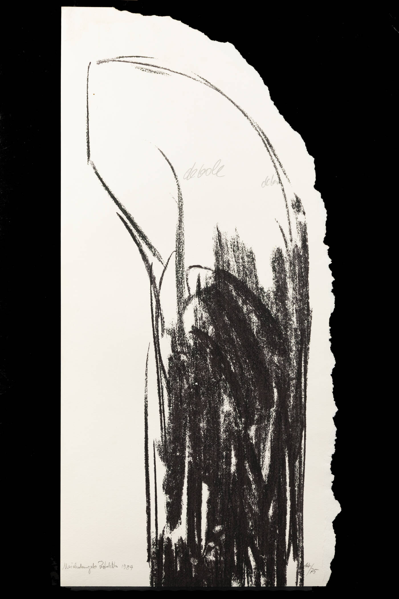 MICHELANGELO PISTOLETTO - 'Senza titolo', 1984