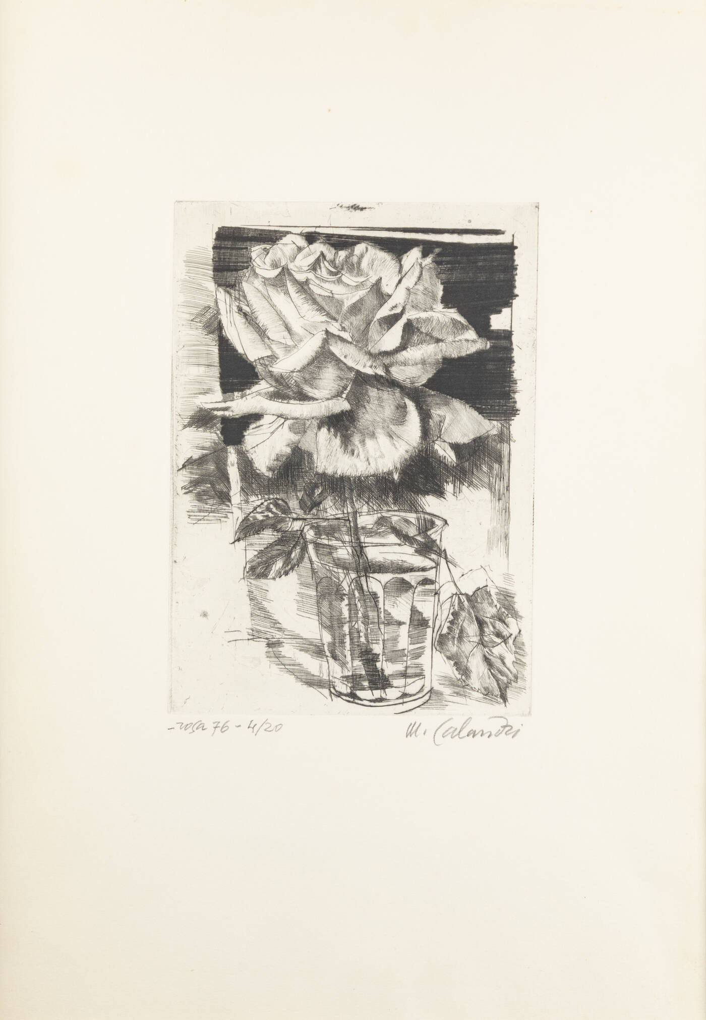 MARIO CALANDRI - 'Rosa' 1976