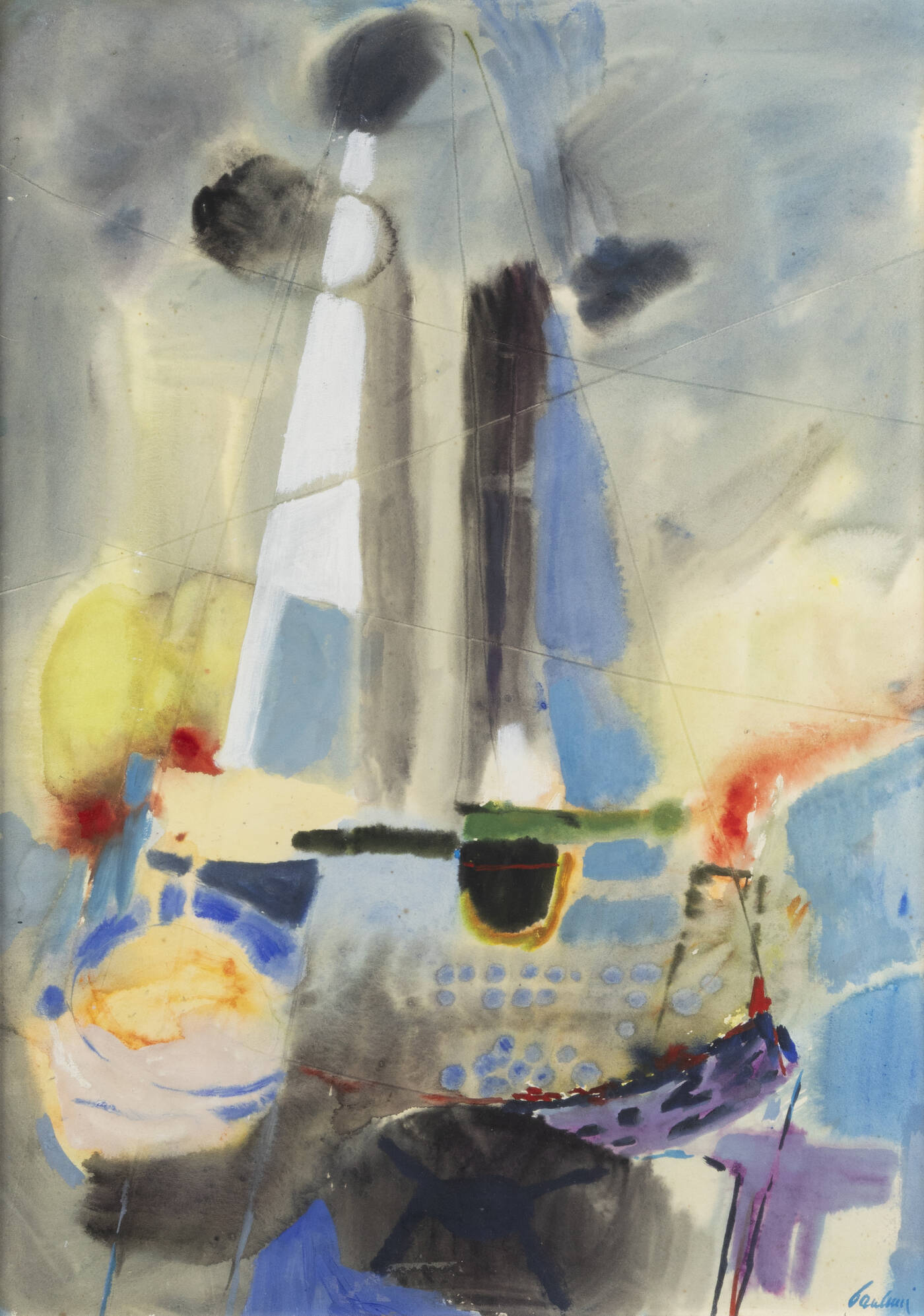 ENRICO PAULUCCI - 'Vela', 1960