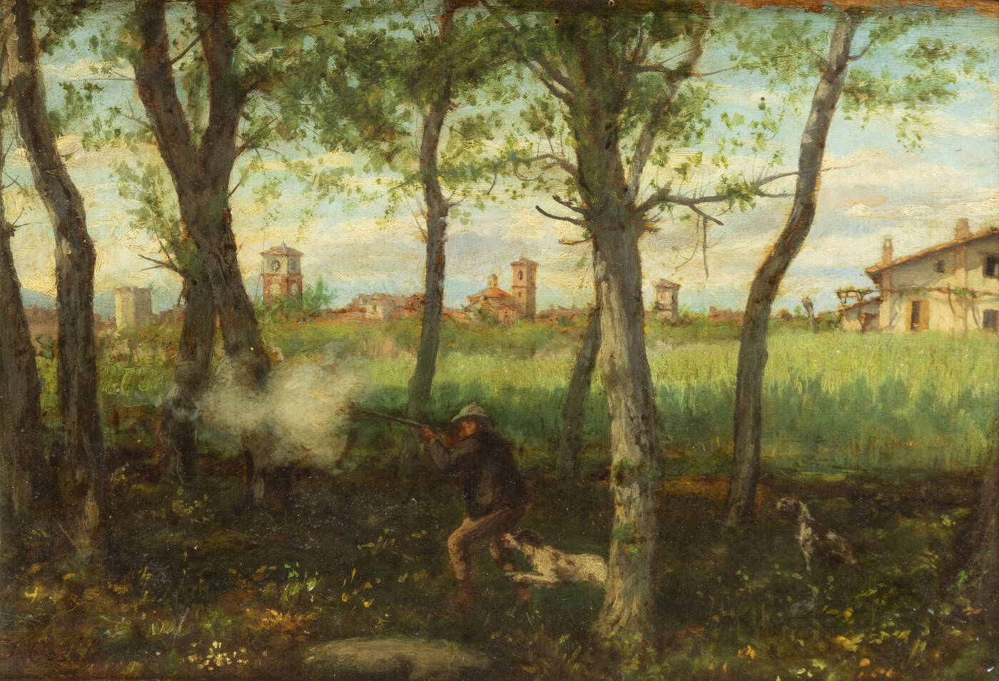 DEMETRIO COSOLA - 'Caccia nei dintorni di Chivasso'