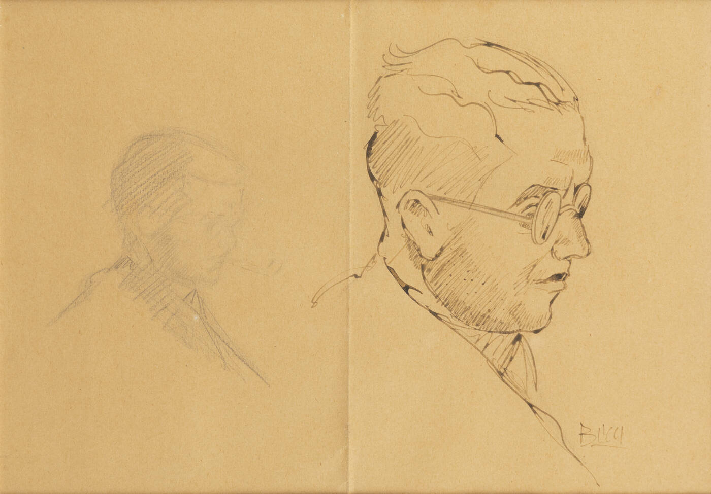 ANSELMO BUCCI - 'Ritratto di Lino Pesaro' 1926