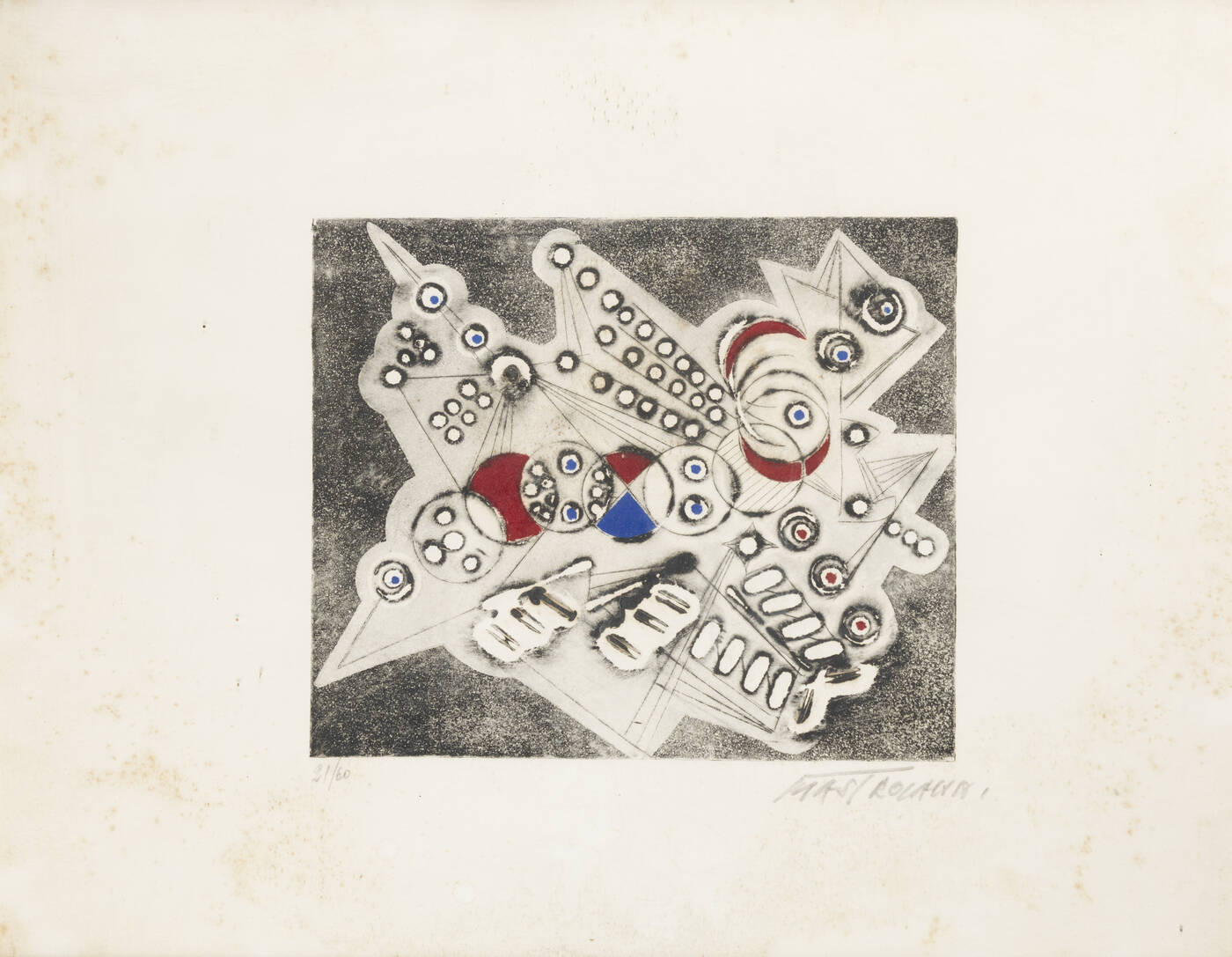 UMBERTO MASTROIANNI - 'Senza titolo'