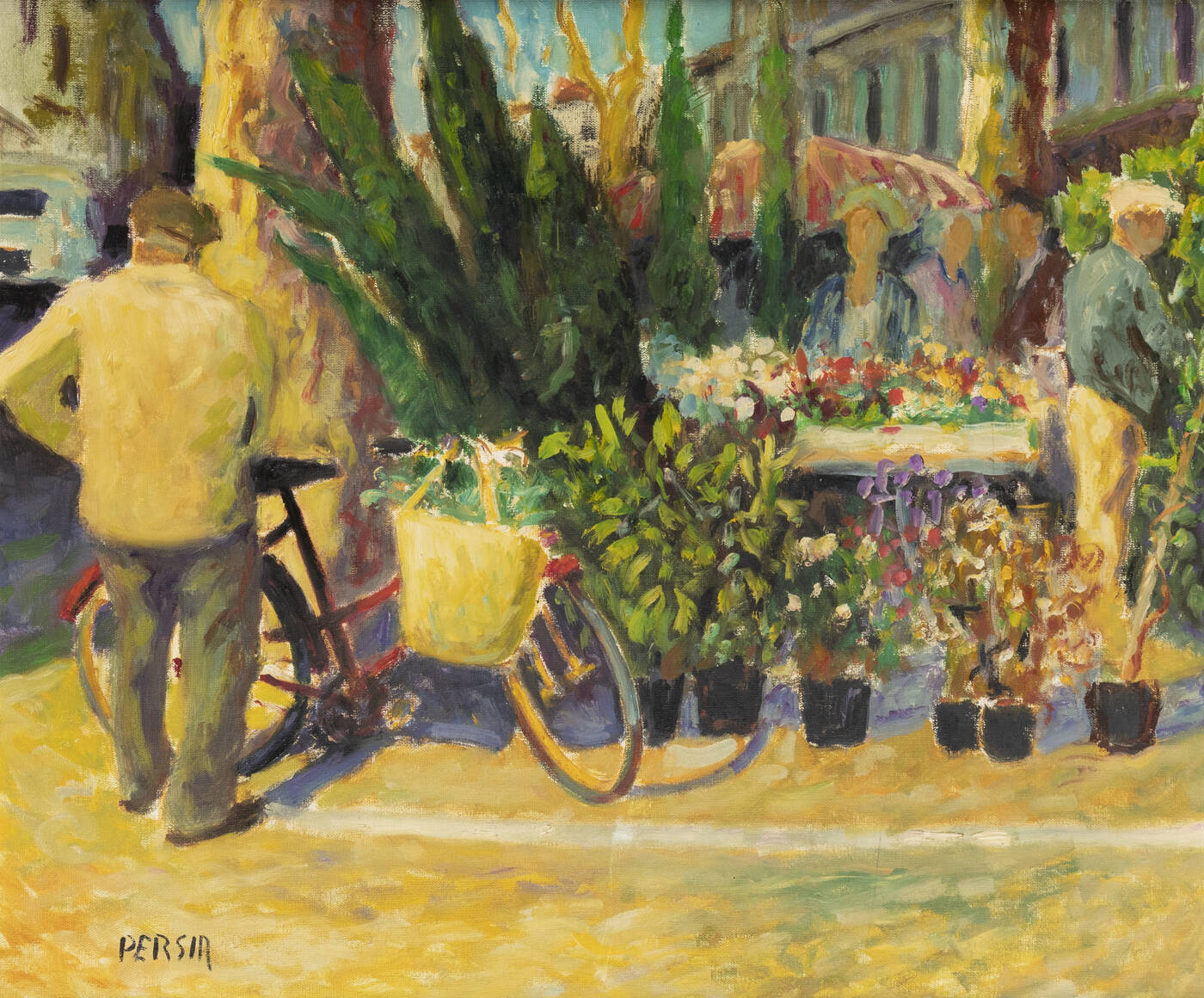 ALFRED PERSIA - 'Marché aux Fleurs'