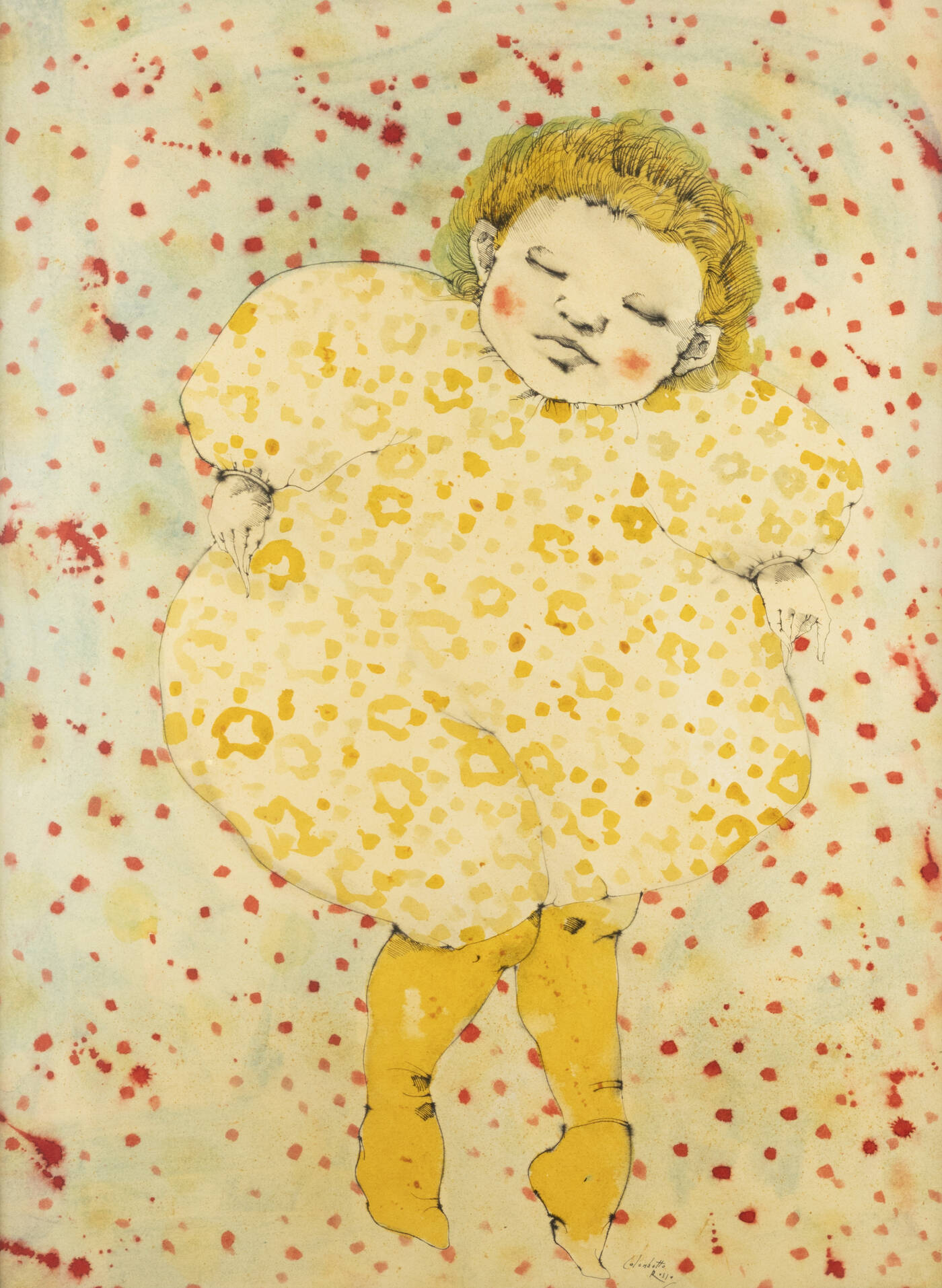 ENRICO COLOMBOTTO ROSSO - 'Doll' 70s-80s