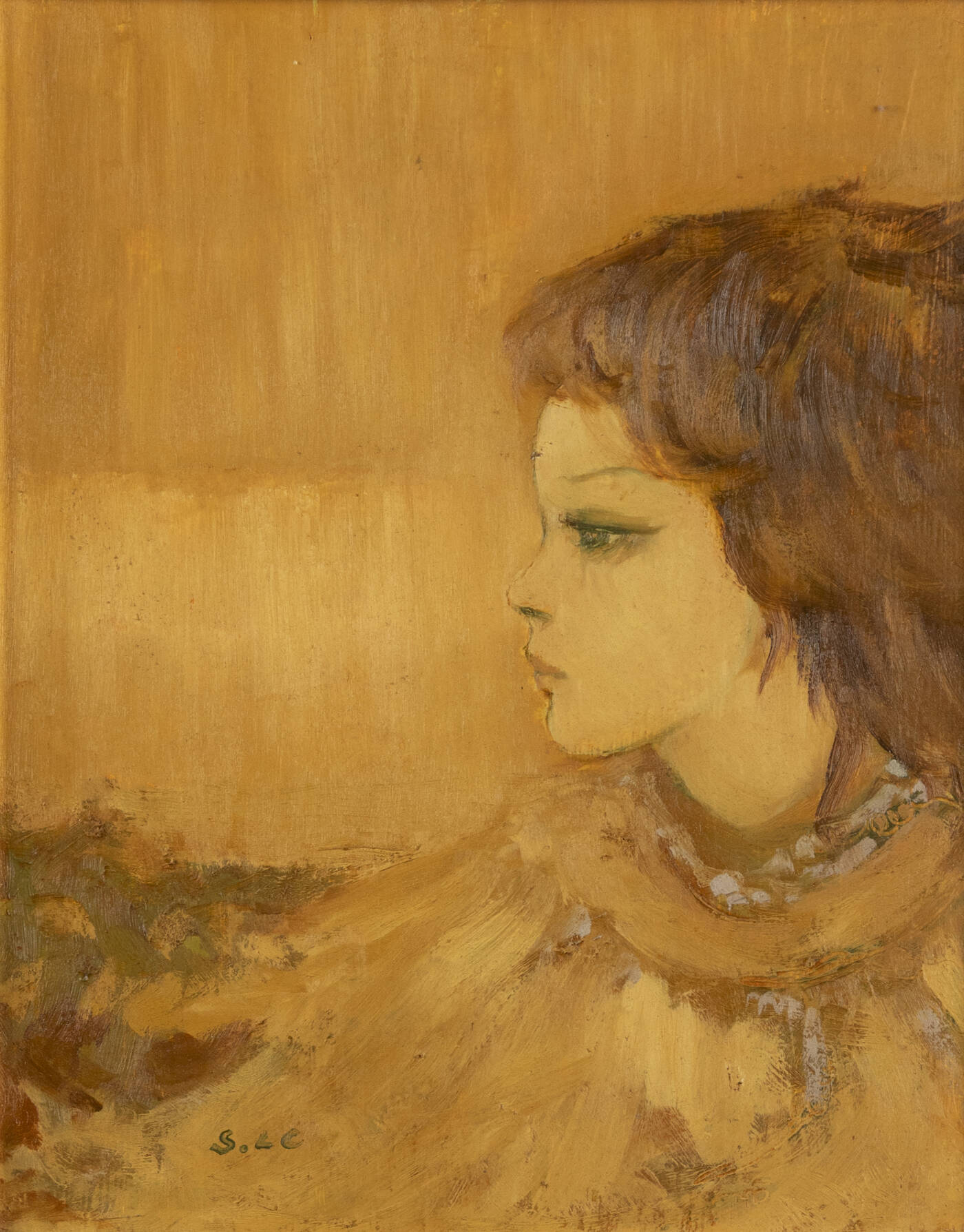 SANDRO LO CASCIO - 'Ritratto femminile'