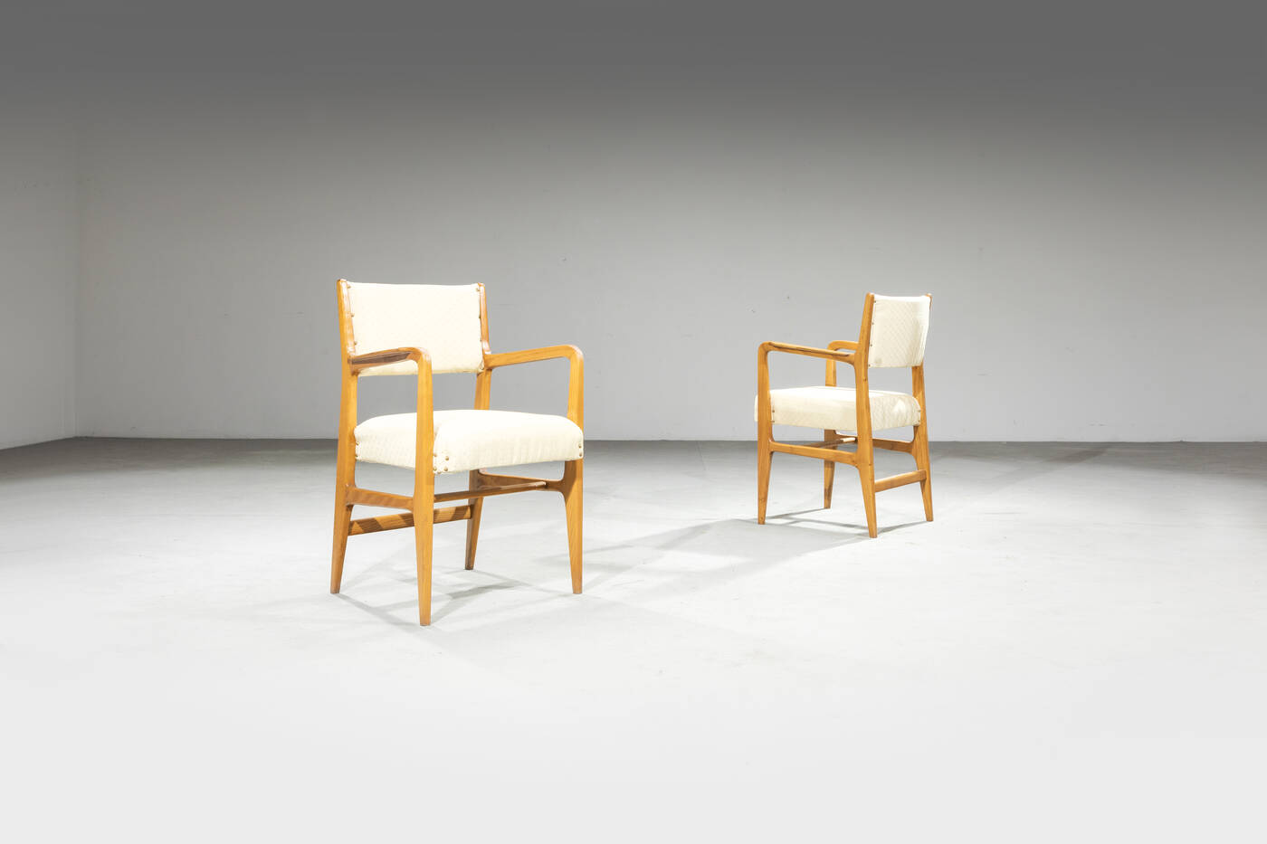 GIO PONTI - Coppia di poltroncine mod. 602