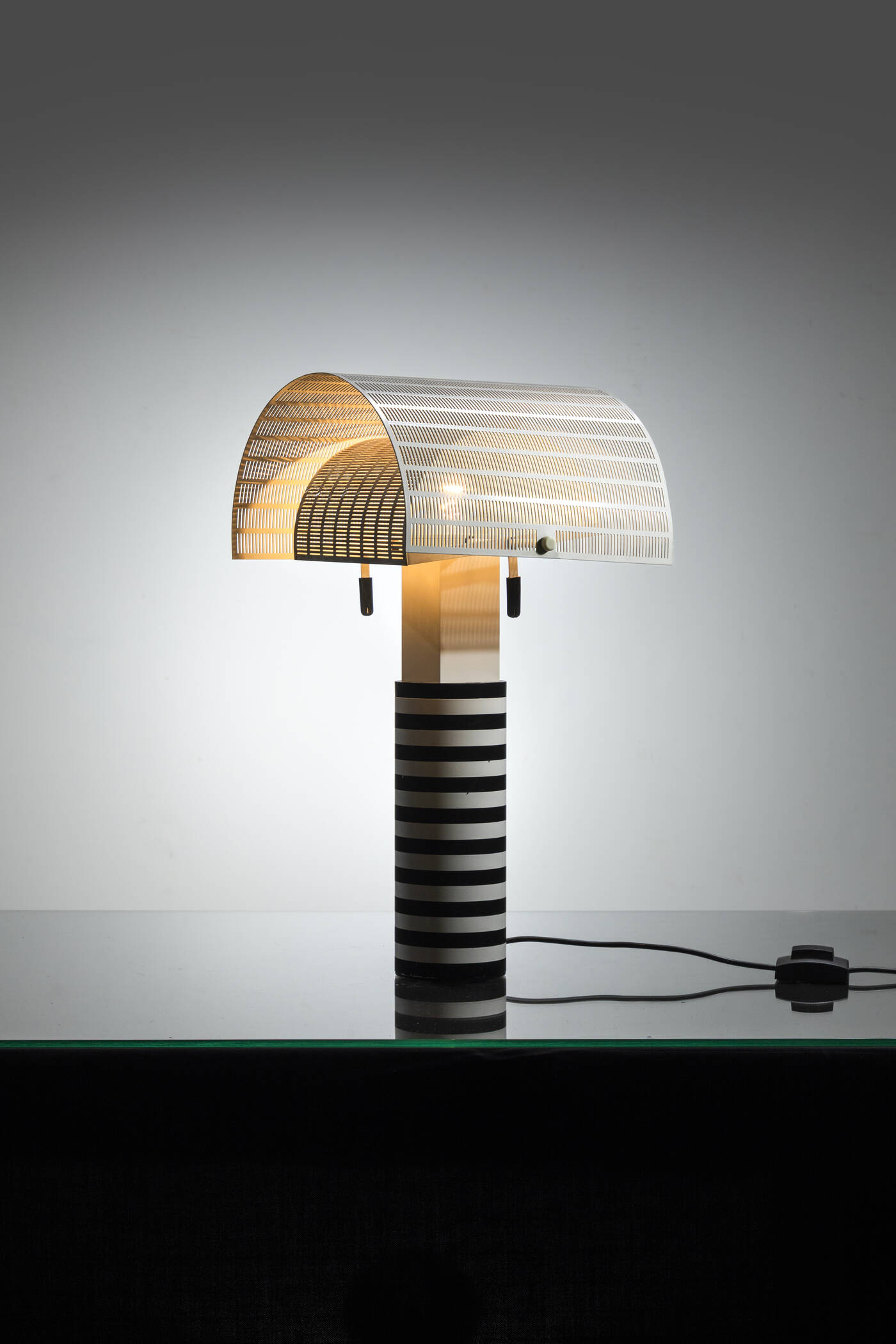 MARIO BOTTA - Lampada da tavolo mod. Shogun