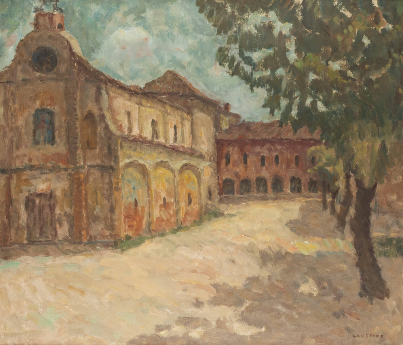 EMANUELE LAUSTINO - 'Vecchia caserma in Asti'