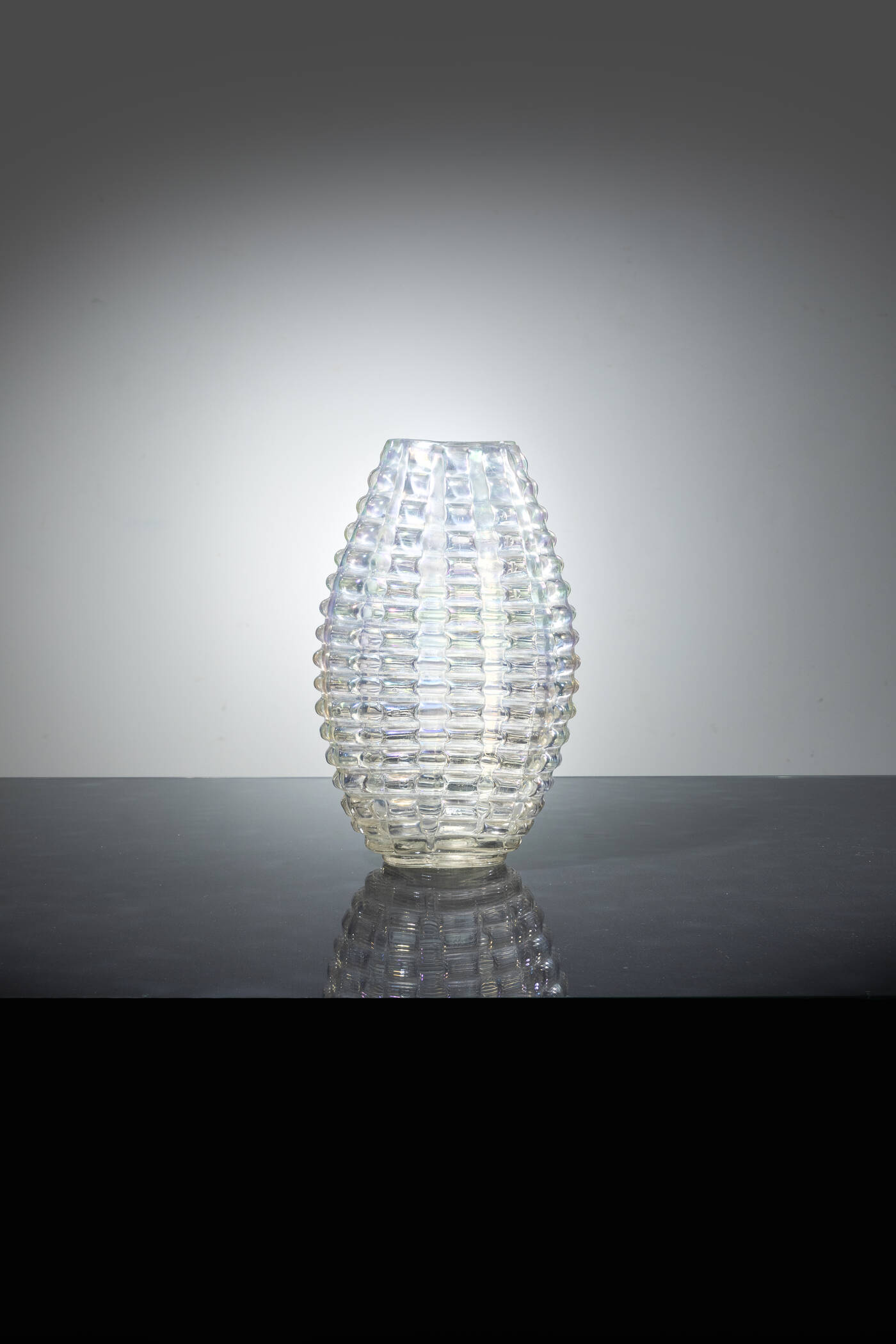 ERCOLE BAROVIER - Vaso della serie Bugnati