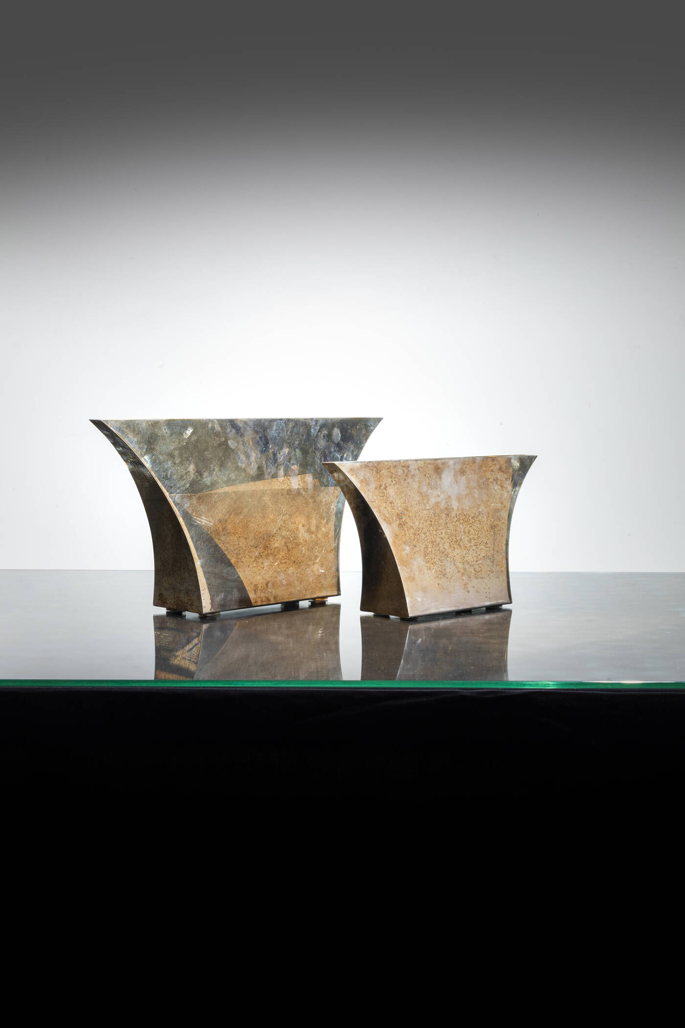 LINO SABATTINI - Coppia di vasi