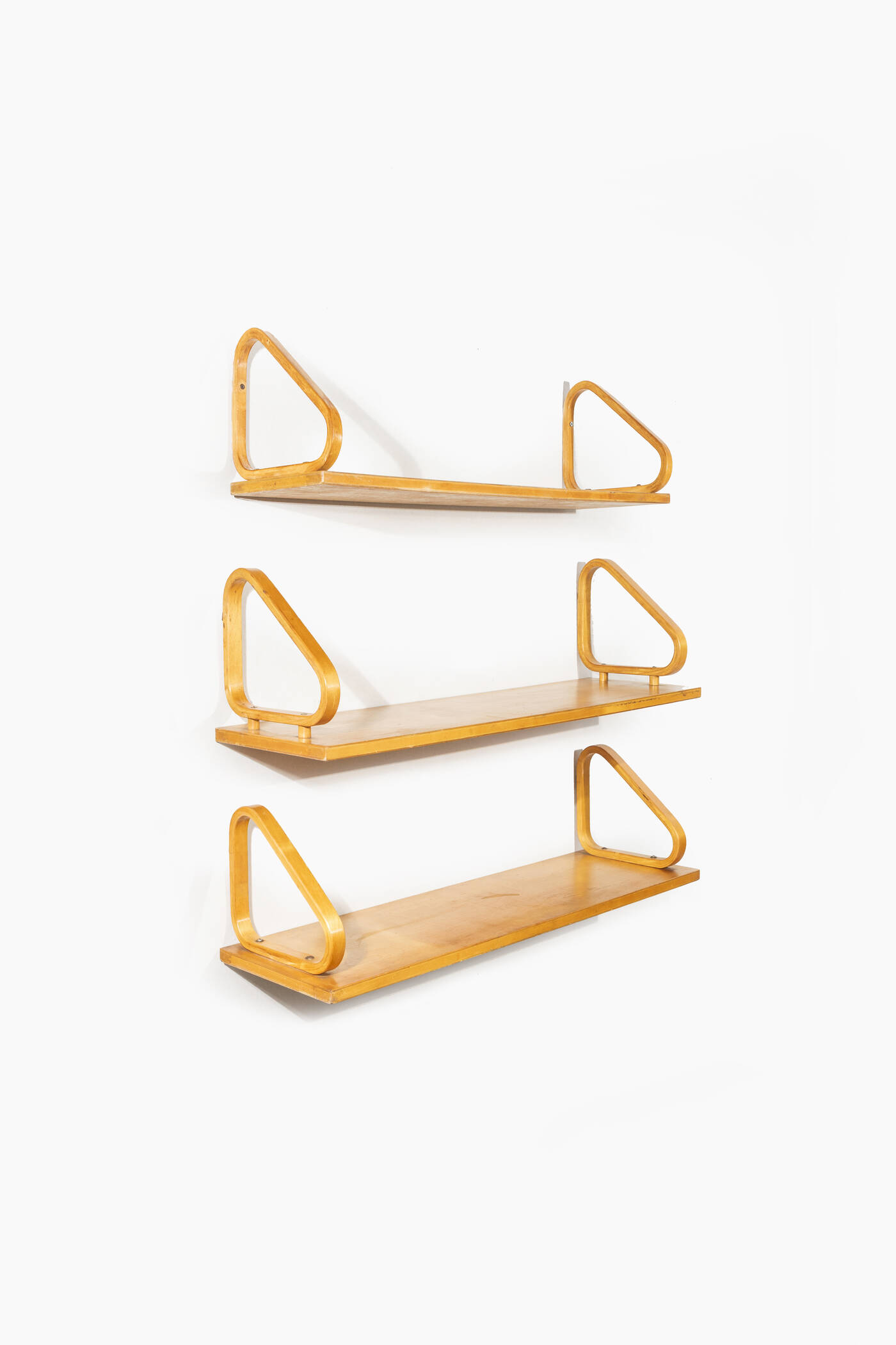 ALVAR AALTO - Tre mensole mod. 112B