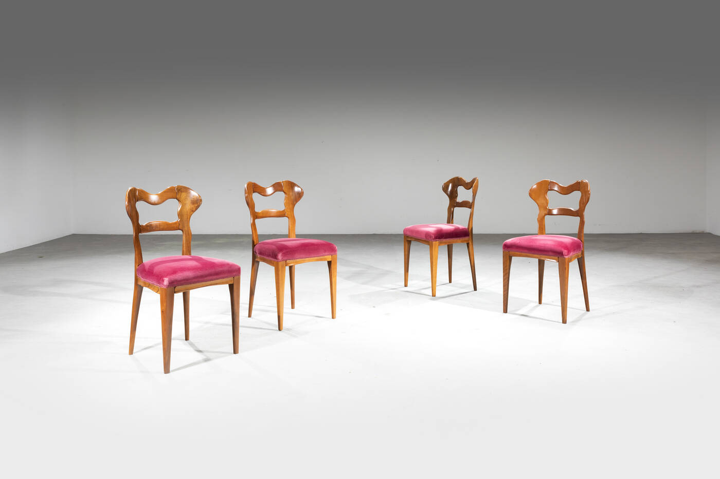 GIOVANNI MICHELUCCI - Quattro sedie mod. Scapolare