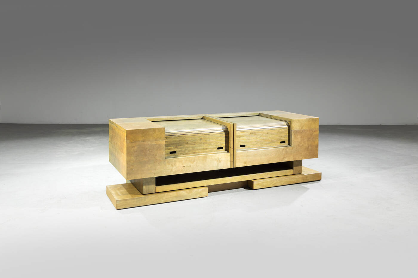 CESARE AUGUSTO NAVA - Mobile contenitore esemplare unico 