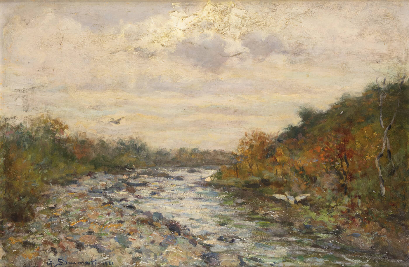 GIULIO SOMMATI DI MOMBELLO - 'Lanzo torinese' 1921