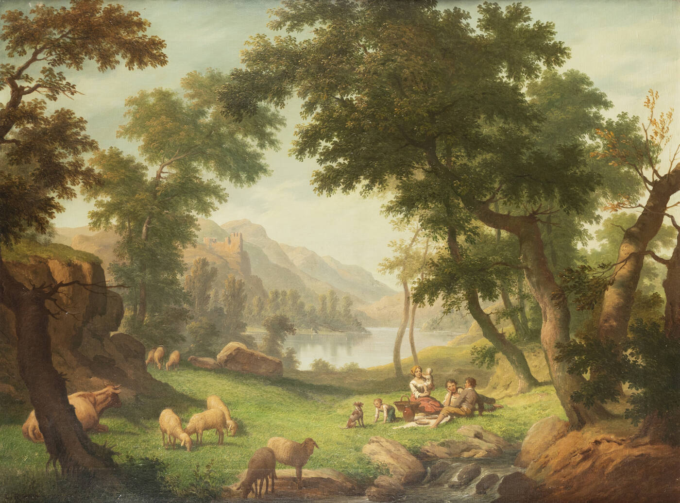 LUIGI RIGORINI - 'Paesaggio' 1942-XX 