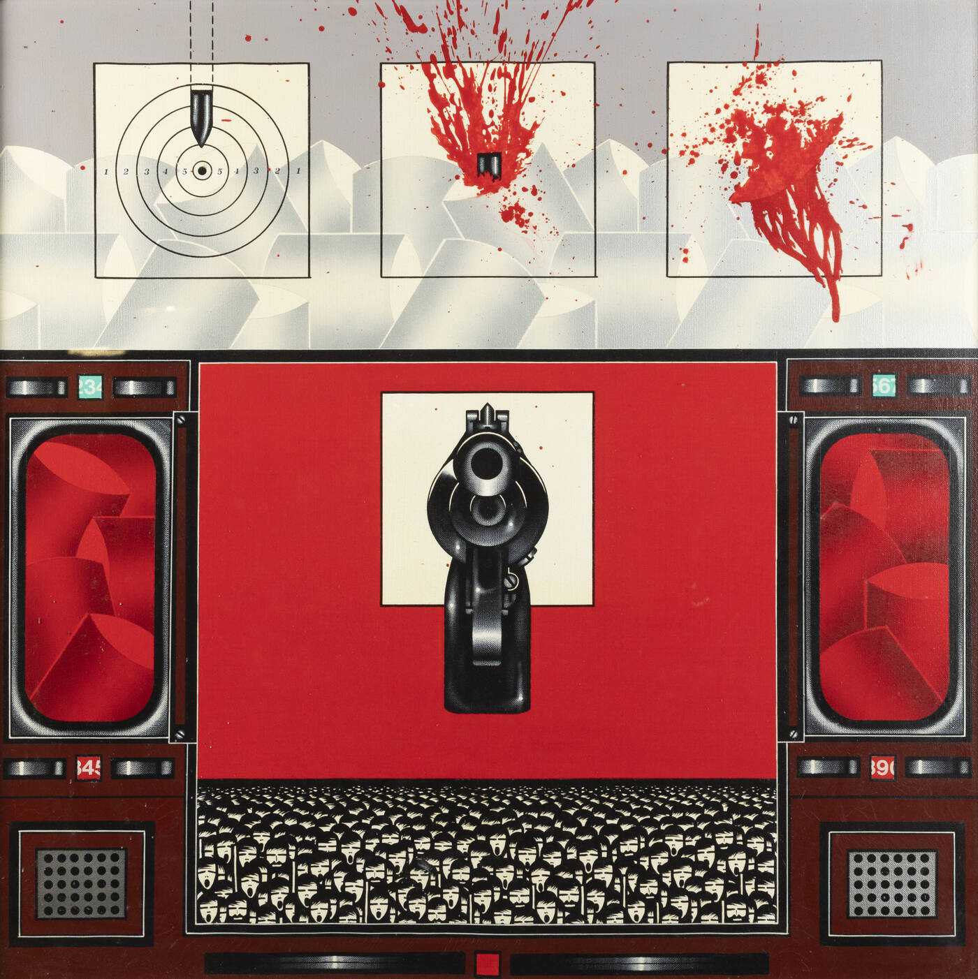 GERICO (GERI PIERO) - 'Effetto violenza come prodotto di consumo' 1978