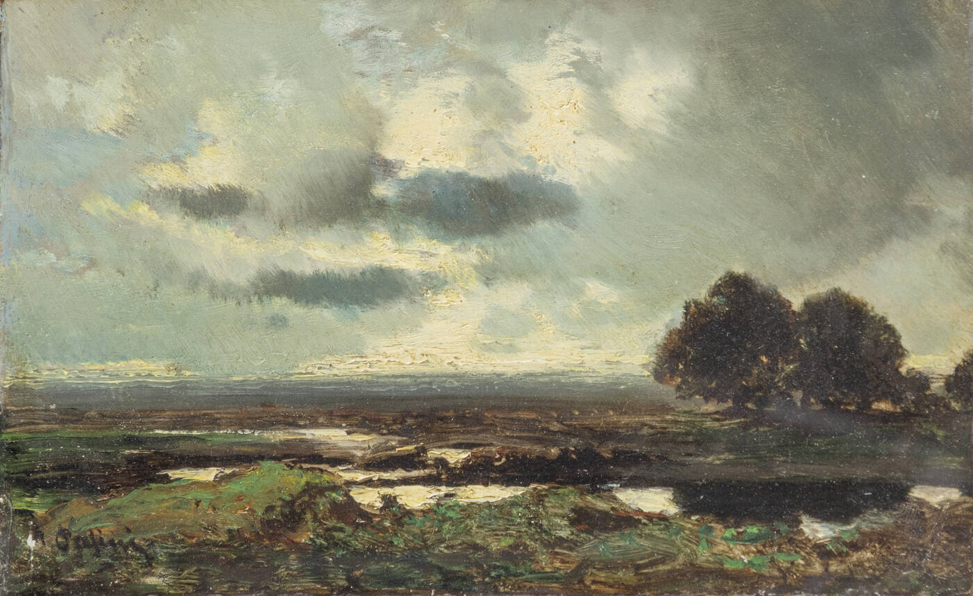 ALBERTO PASINI - 'Paesaggio'