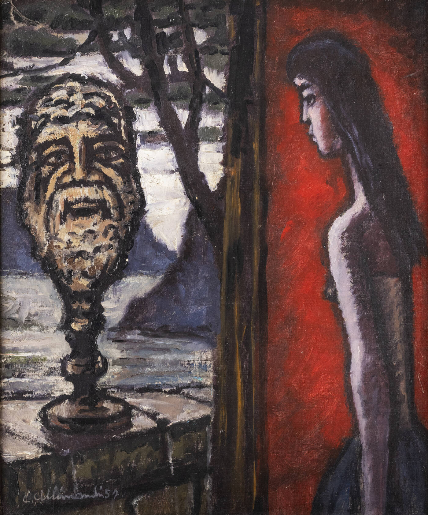 ENRICO ALIMANDI - 'Capri' 1957