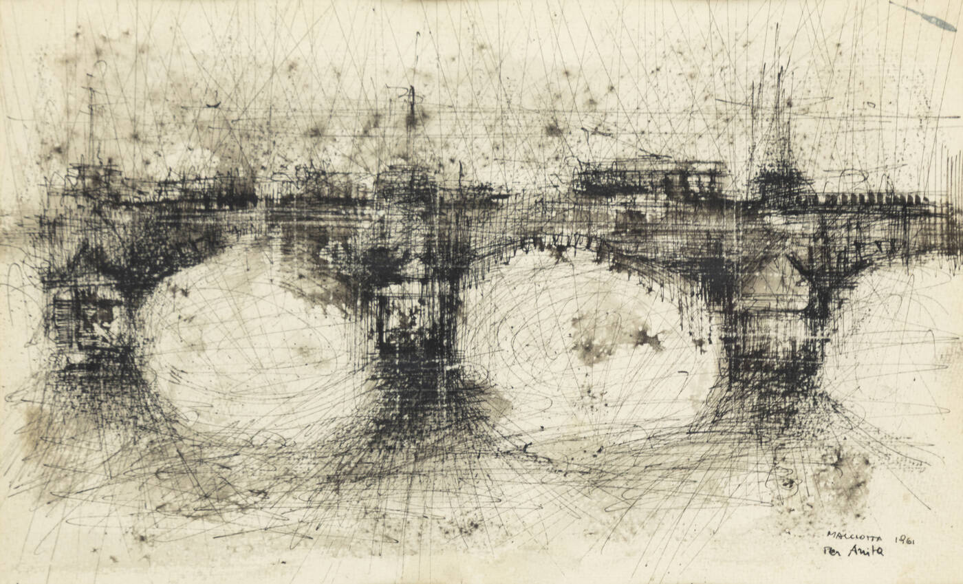 GIOVANNI MACCIOTTA - 'Ponte' 1961
