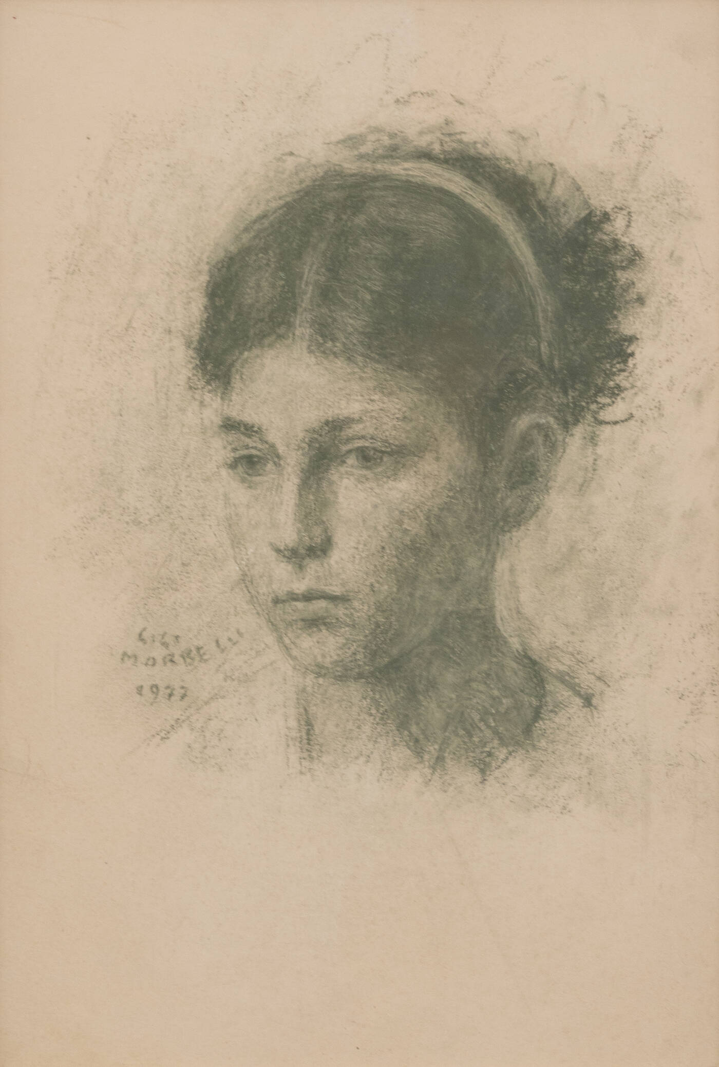 GIGI MORBELLI - 'Ritratto di fanciulla' 1977