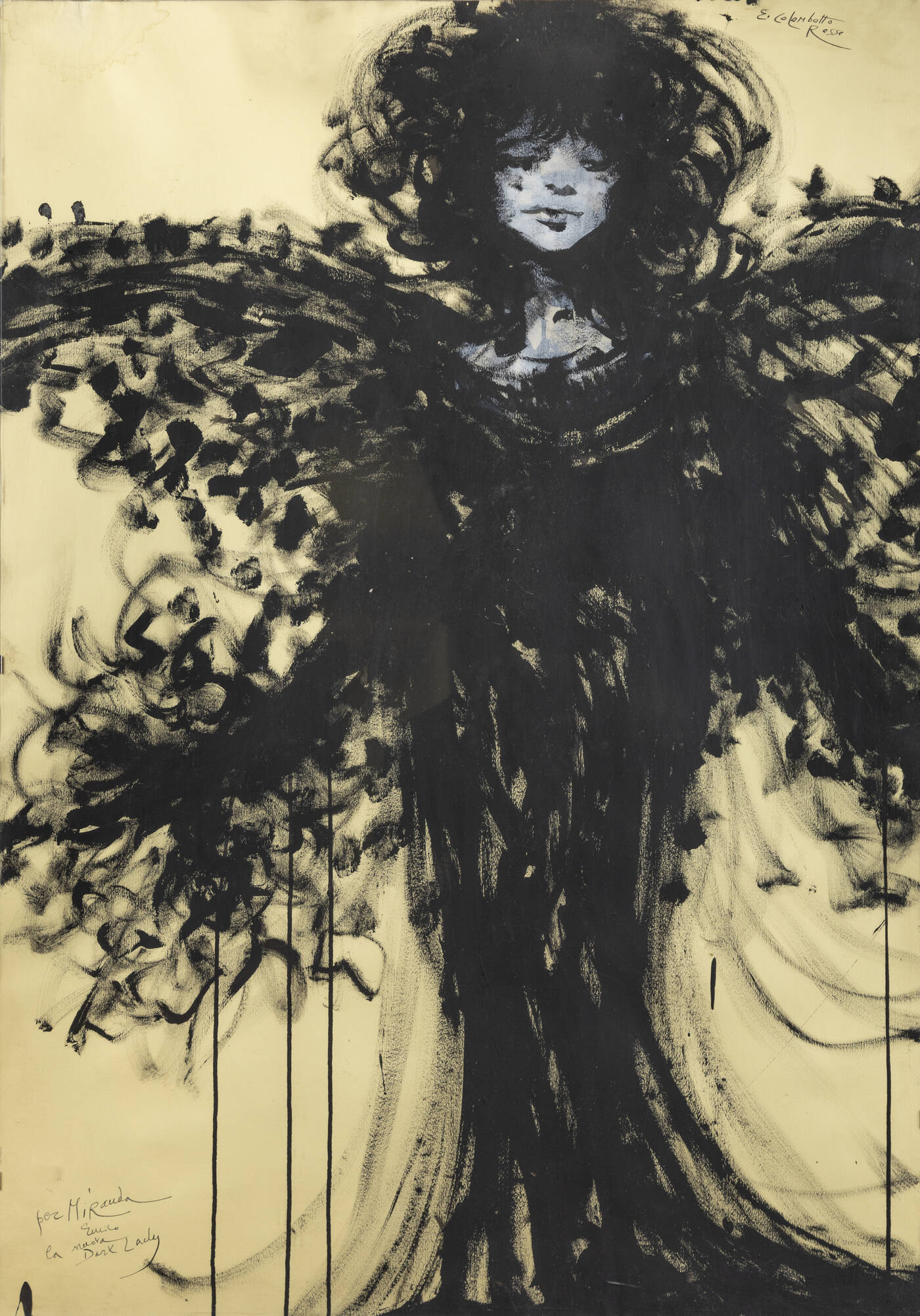 ENRICO COLOMBOTTO ROSSO - 'La nuova Dark Lady'