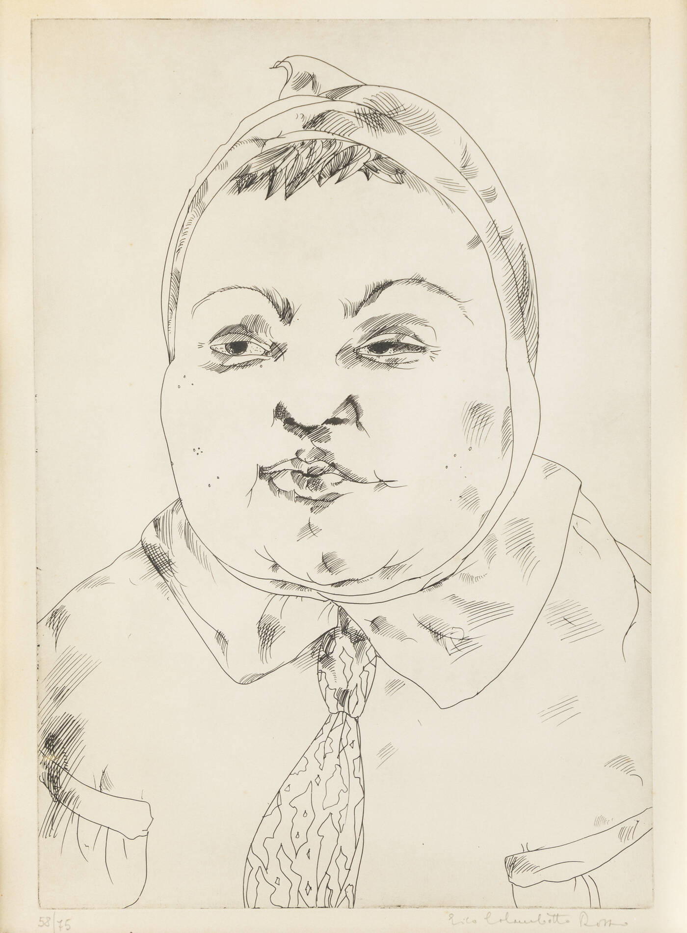 ENRICO COLOMBOTTO ROSSO - 'Volto'