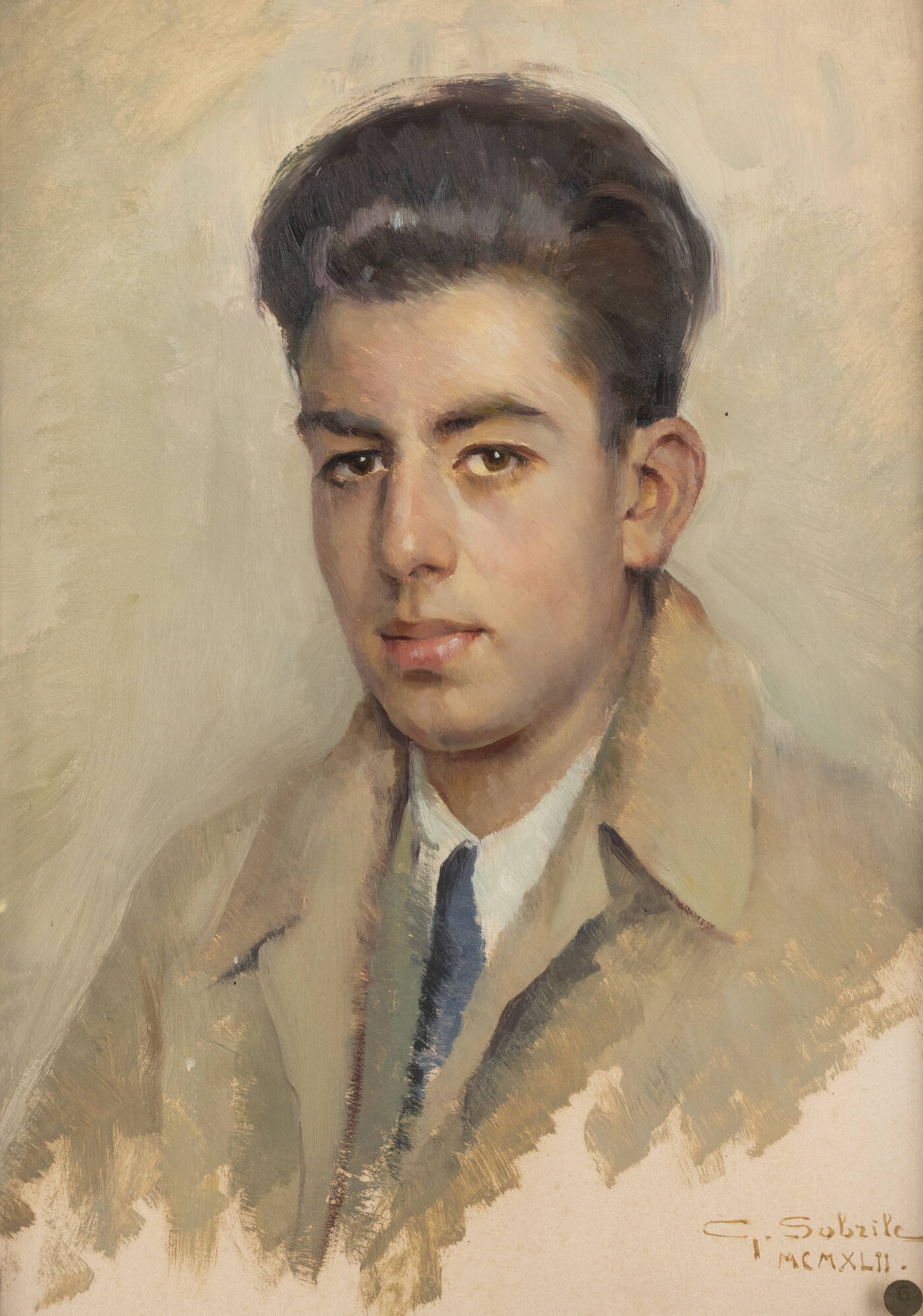 GIUSEPPE SOBRILE - 'Ritratto' 1942