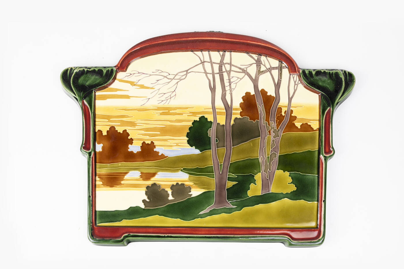 LUBER CARL SIGMUND (AMBITO DI ) - 'Paesaggio Art Nouveau'