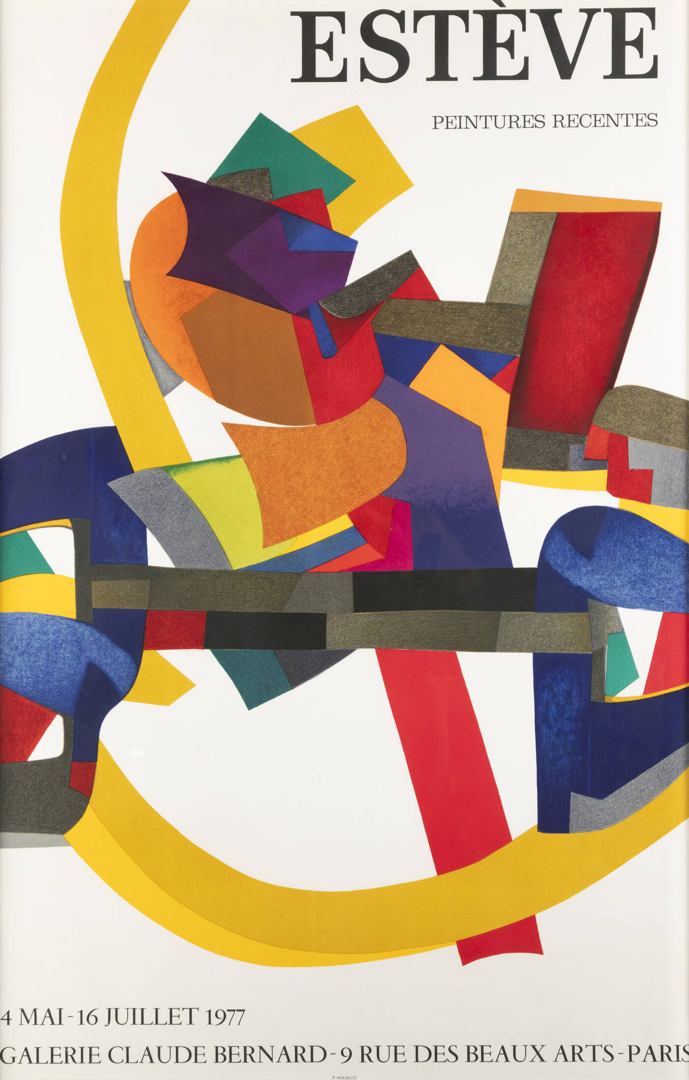  - 'Estève. Peintures recentes' 1977