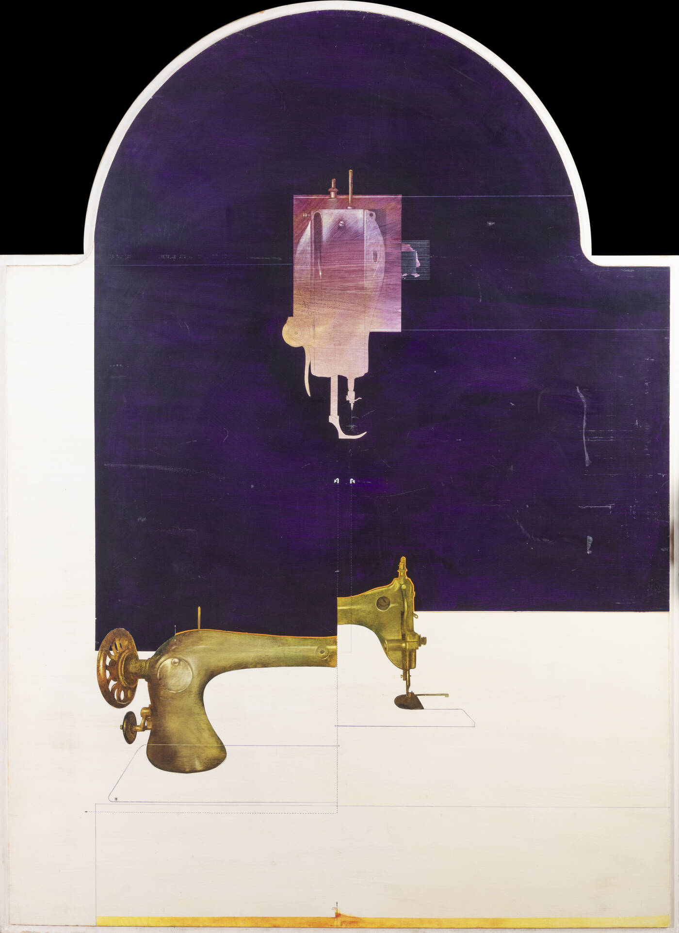 SERGIO SACCOMANDI - 'Macchina da cucire'