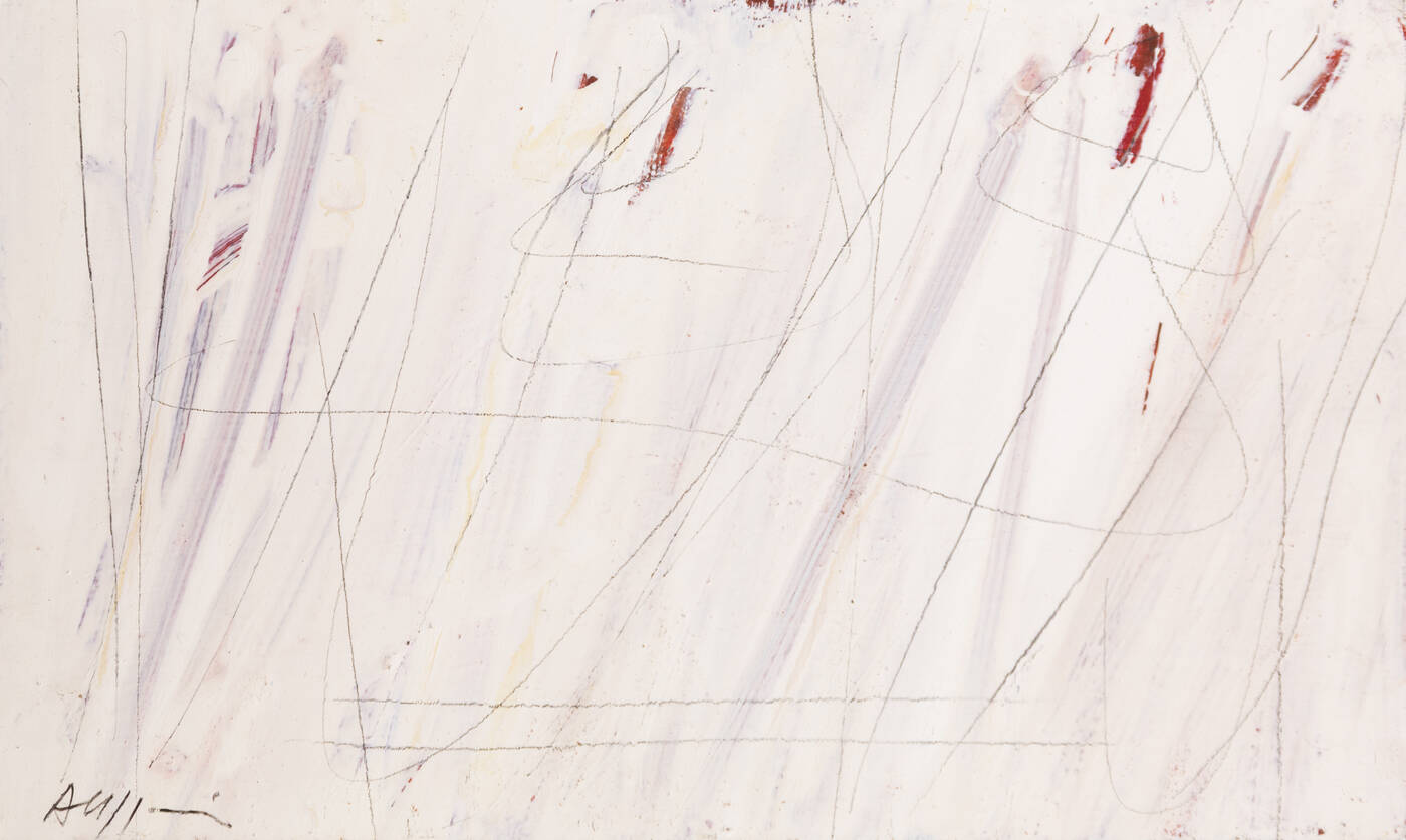 PIERO RUGGERI - 'Bianco Pilastro' 1987