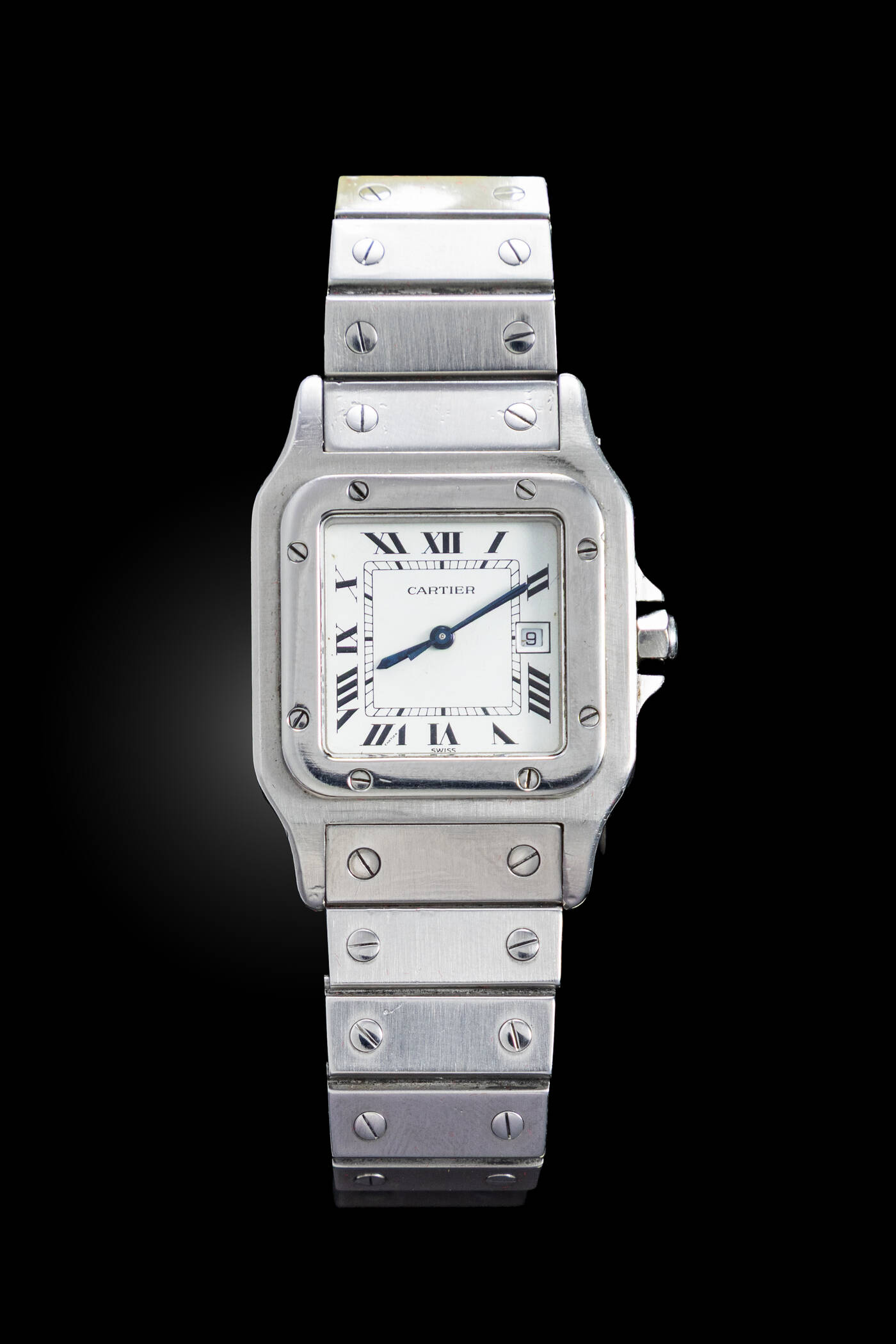 CARTIER - Mod. 'Santos', ref.2960, anni '90