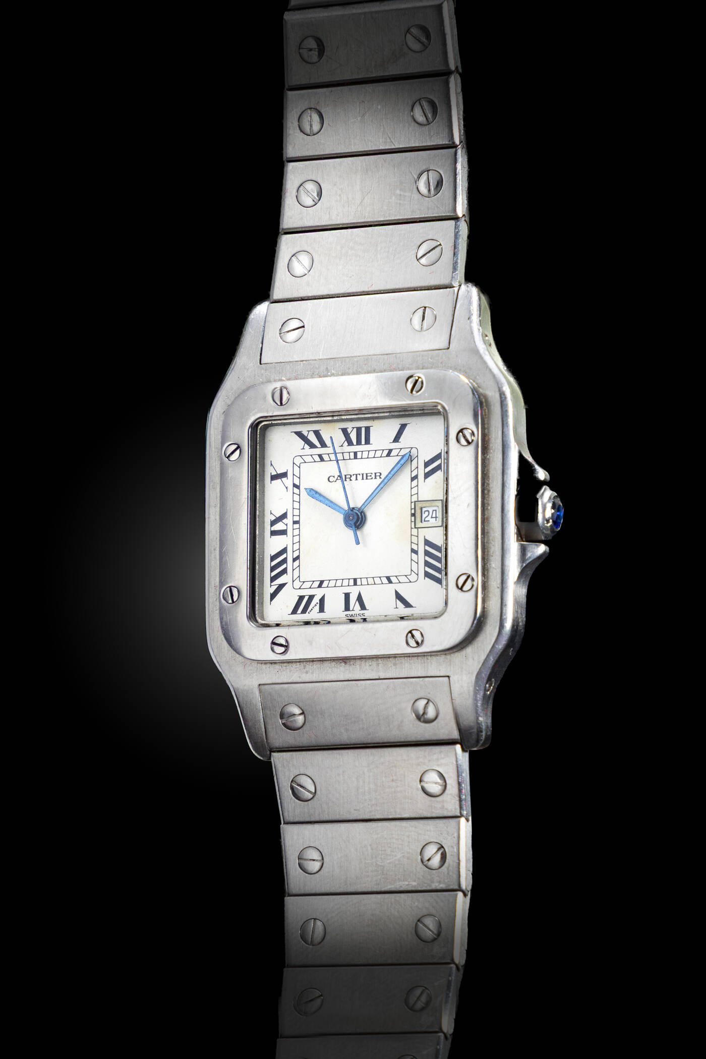CARTIER - Mod. 'Santos', ref.2960, anni '80