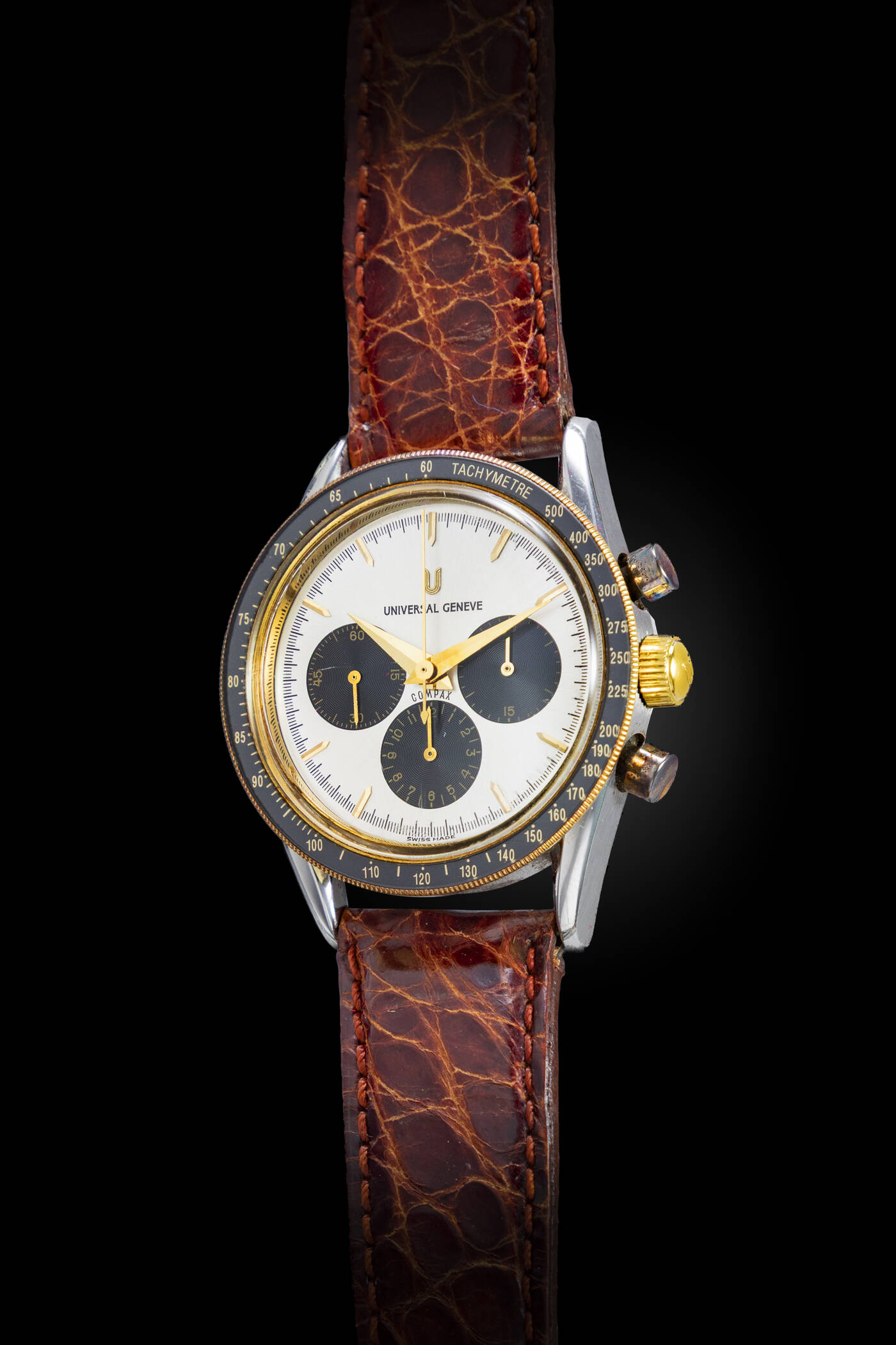 UNIVERSAL GENEVE - Mod. 'Compax', ref.284465, anni 2000<br>