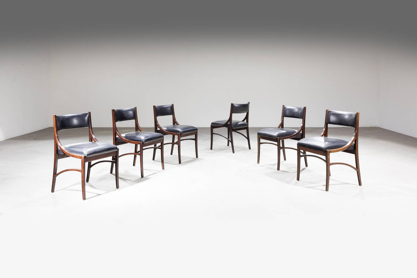 ICO PARISI - Sei sedie mod. 110