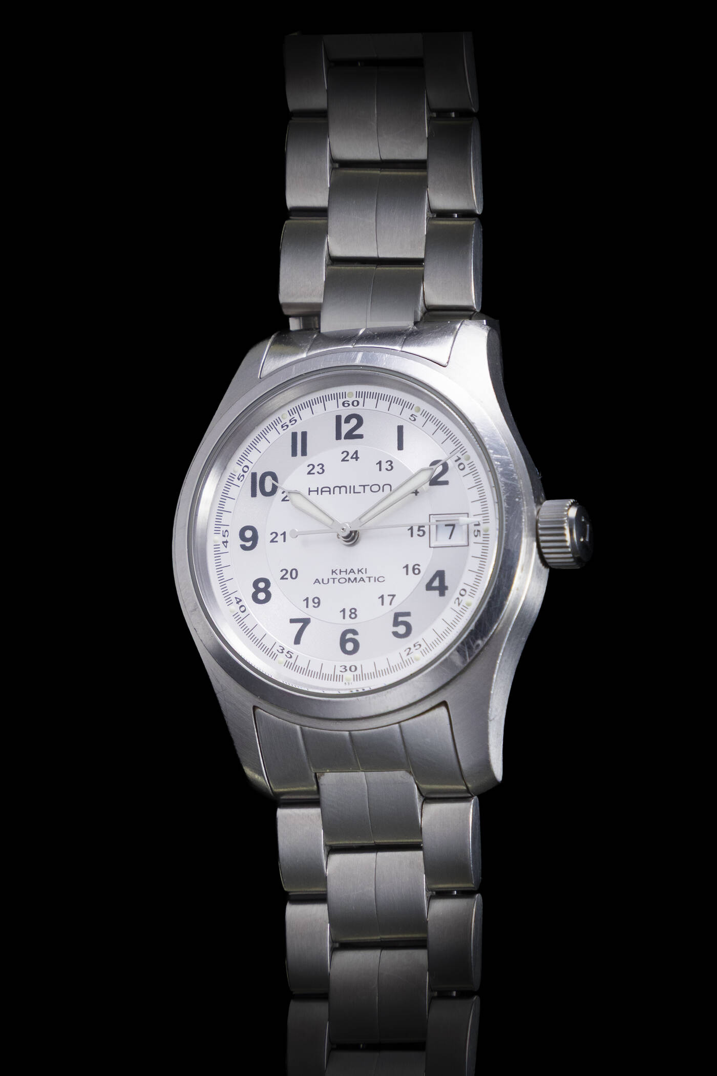 HAMILTON - Mod. 'Khaki', ref.H704450, serie recente