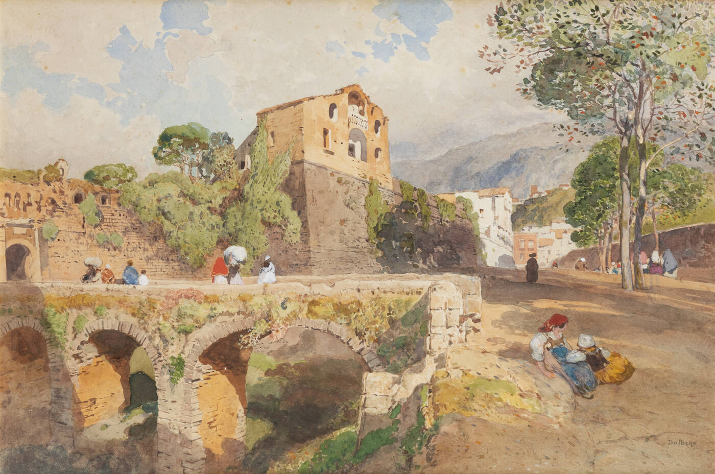 EDOARDO DALBONO - 'Borgo antico'