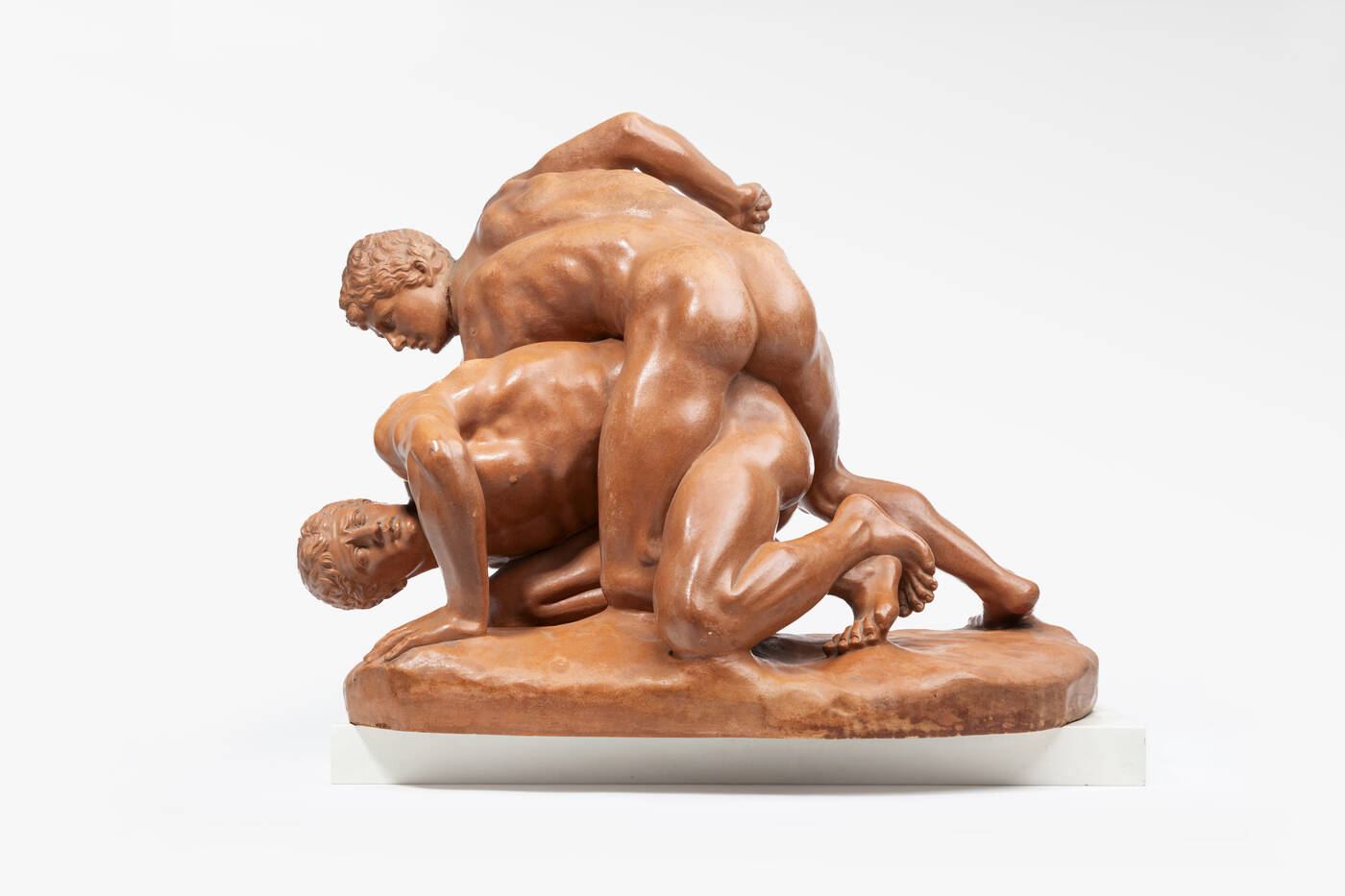 SCULTORE ANONIMO - 'Lottatori' ('900) SCULTORE ANONIMO - 'Lottatori' ('900)