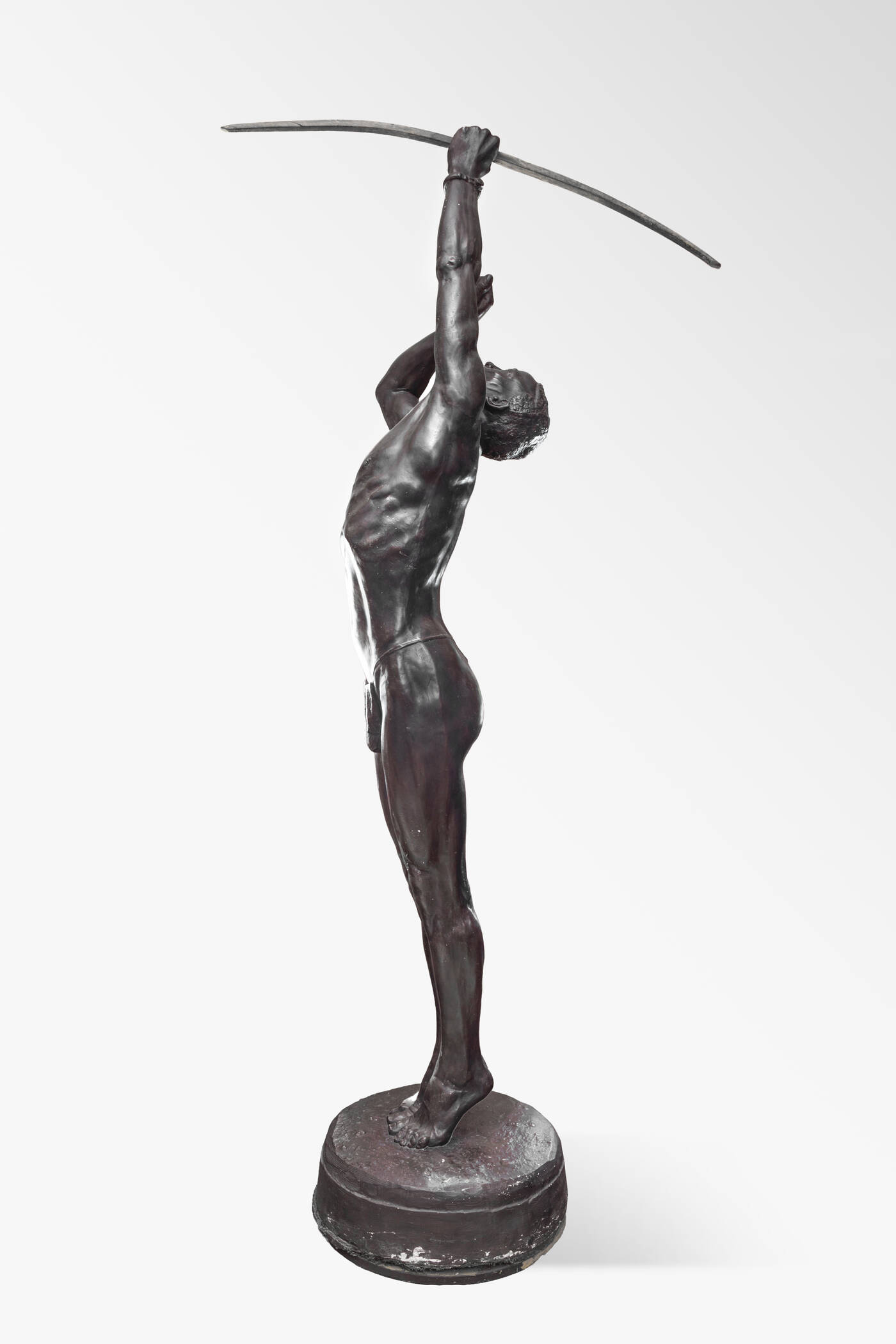 SCULTORE ANONIMO - 'Cacciatore di aquile' primi '900