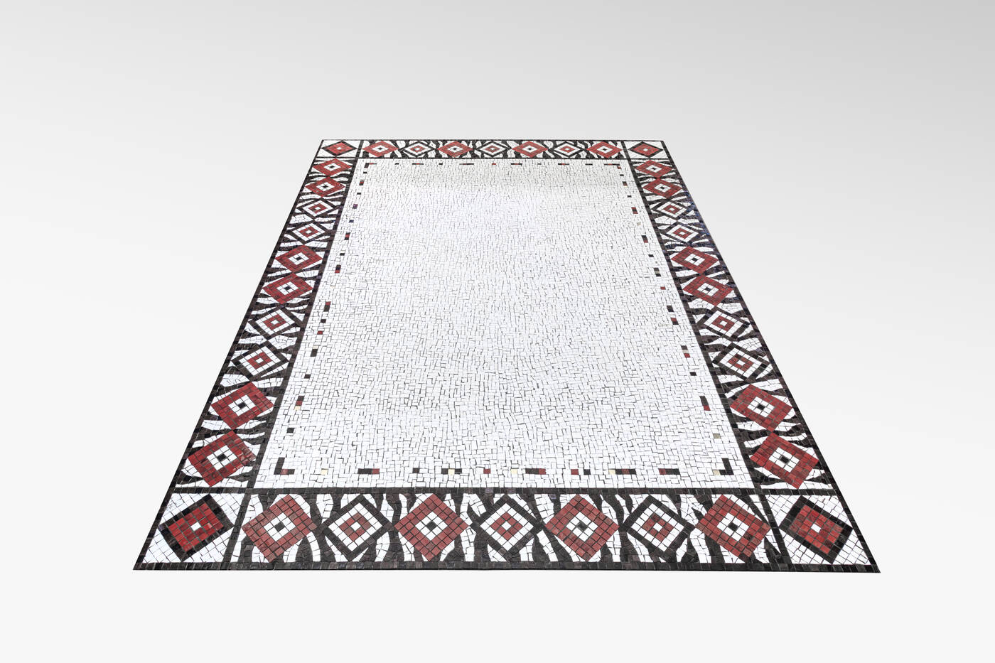 ALVIERO MARTINI - Tappetto effetto mosaico