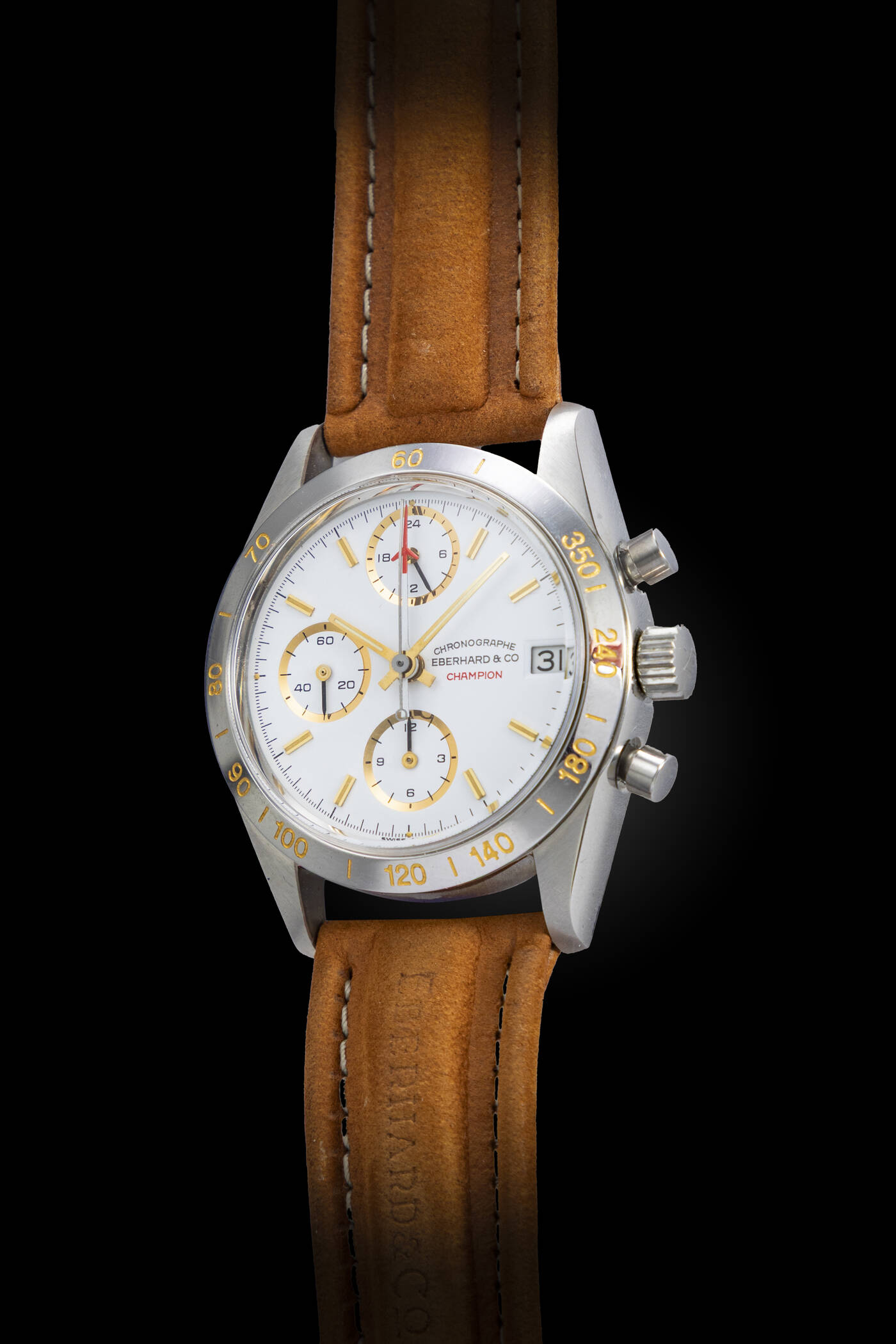 EBERHARD - Mod. 'Champion Chronograph', ref.0-31022, anno 1999