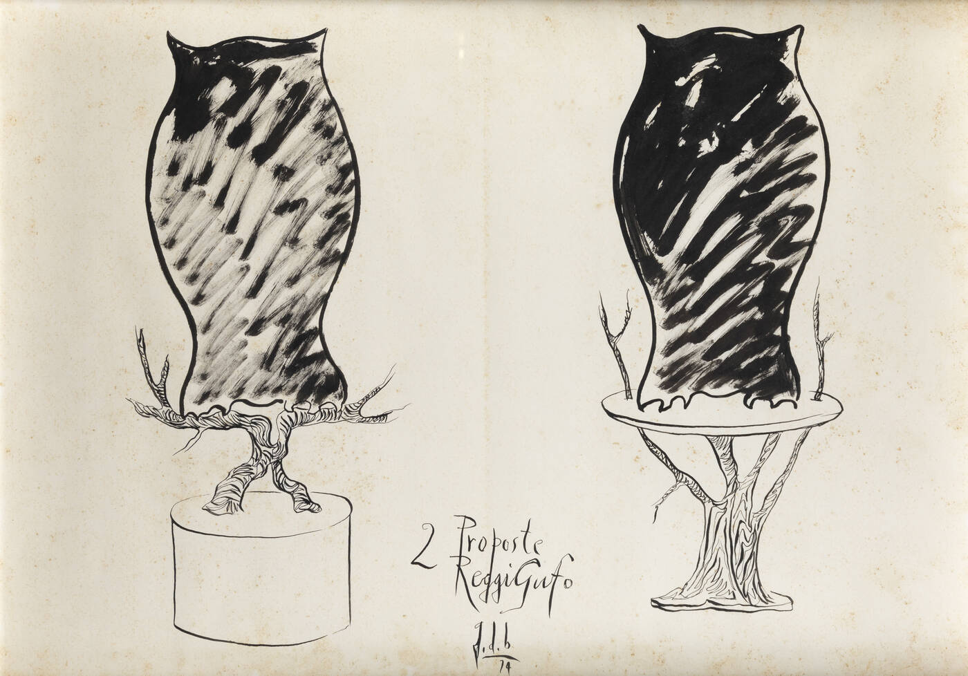 GUIDO DE BONIS - '2 Proposte ReggiGufo' 1974