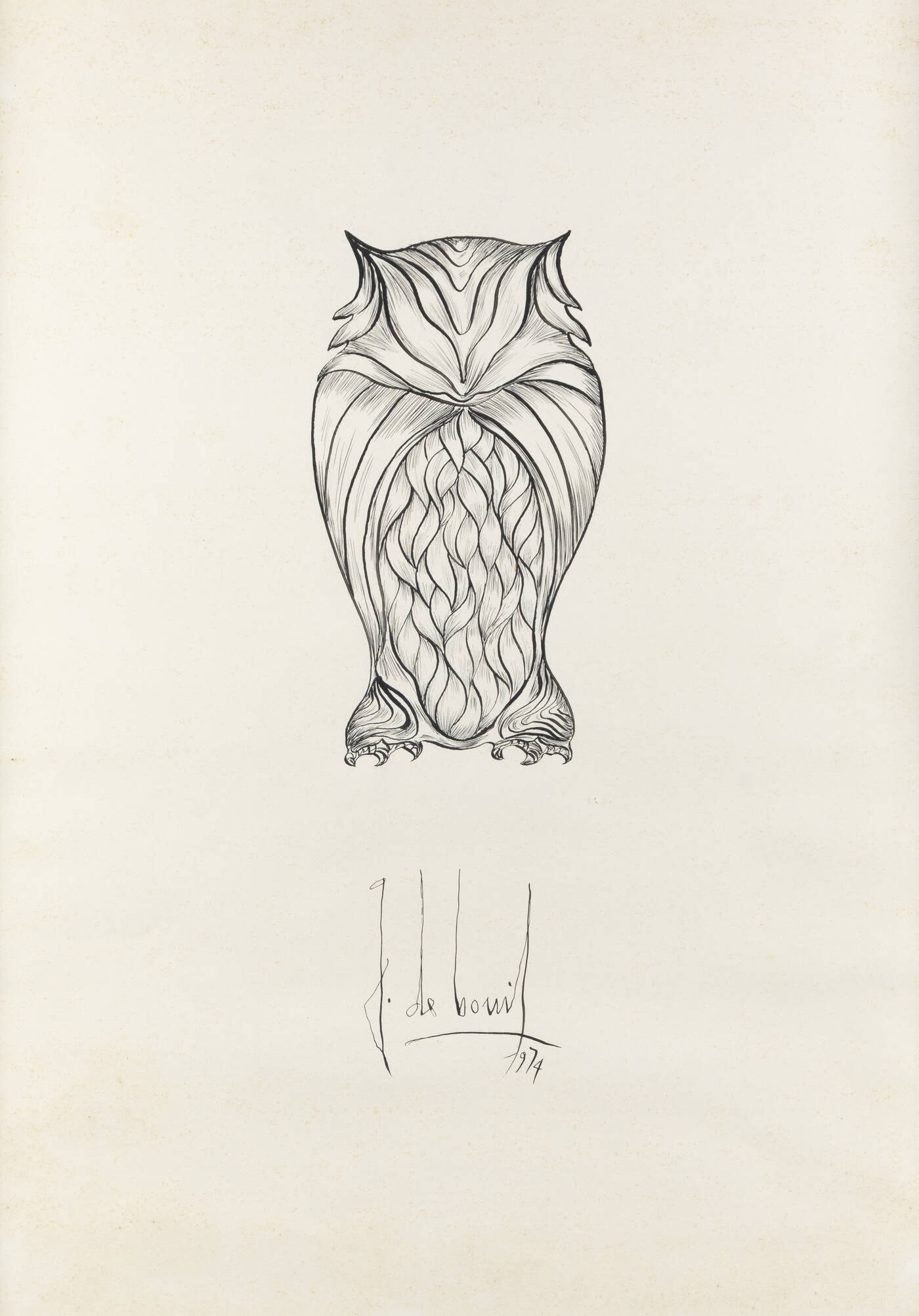 GUIDO DE BONIS - 'Gufo' 1974