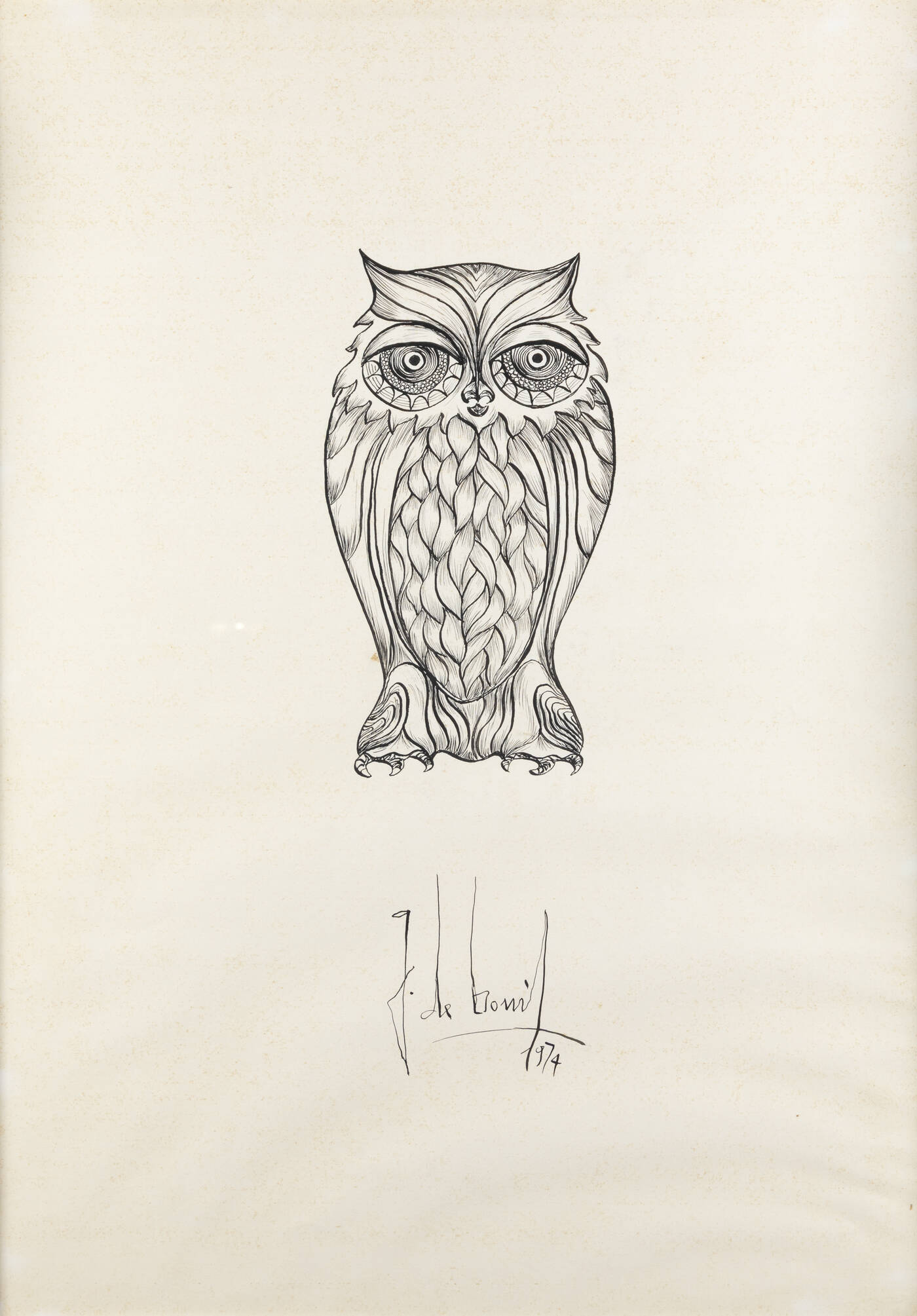 GUIDO DE BONIS - 'Gufo' 1974